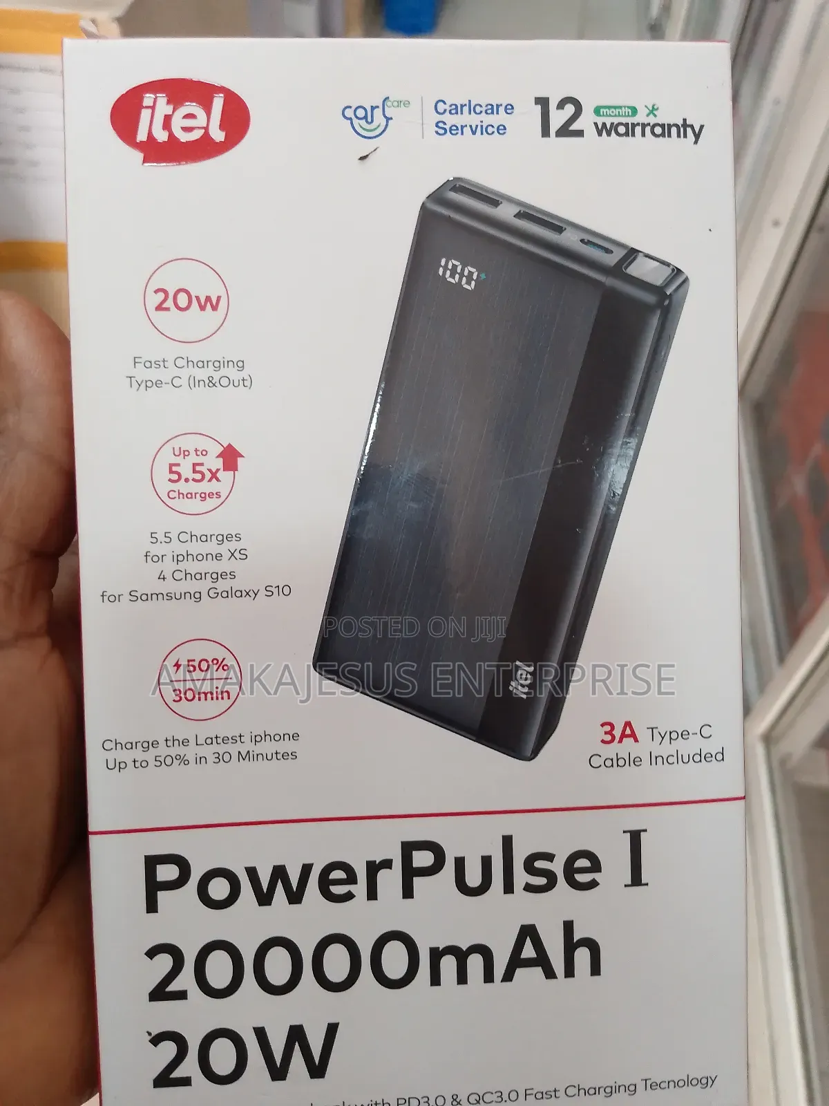 Itel Powerpulse 20000mah A1460 Power-Bank