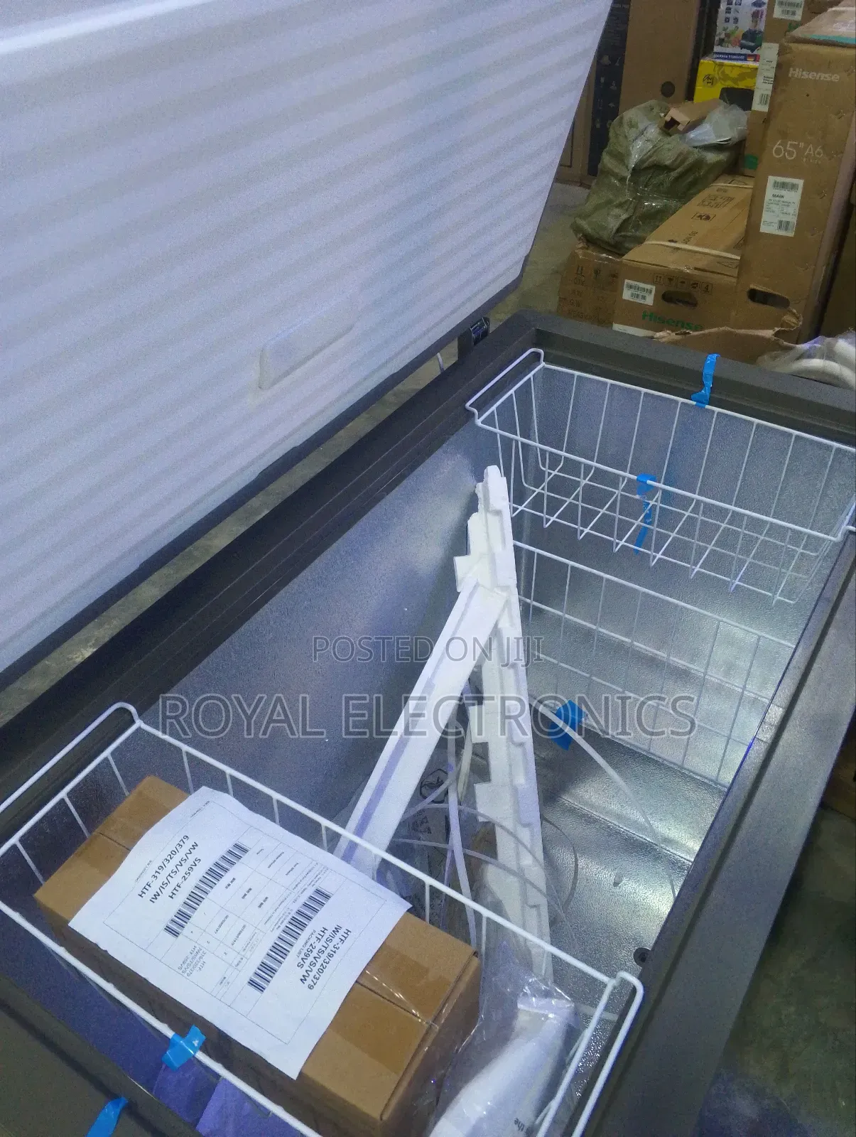 Brand New Haier Thermocool Inverter Chest Freezer 306l With Key