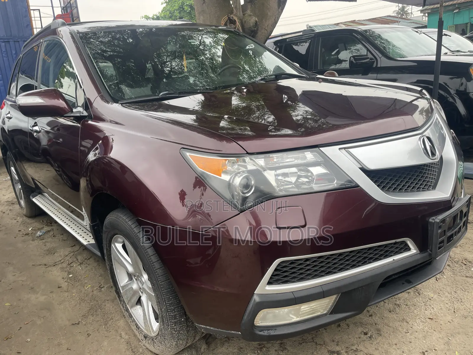 Acura MDX Advance Package SUV AWD (3.7L 6cyl 6A) 2010 Red