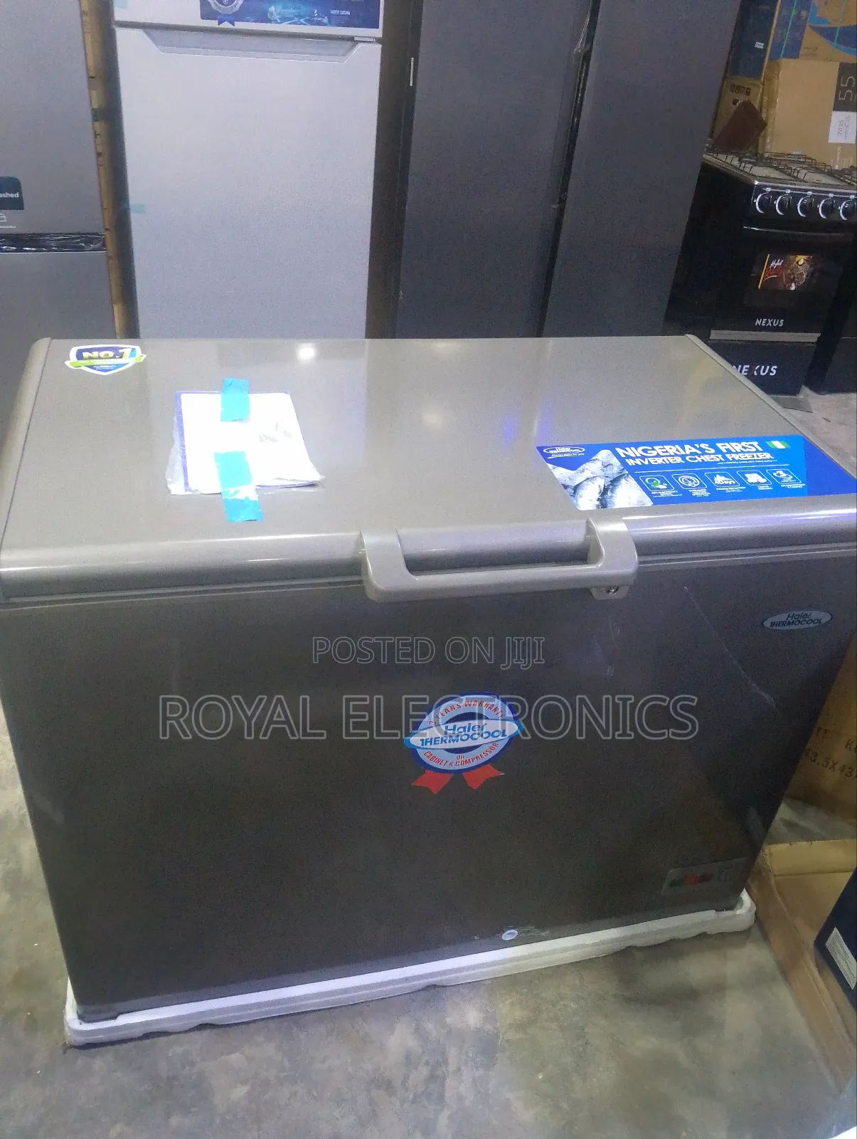 Brand New Haier Thermocool Inverter Chest Freezer 306l With Key
