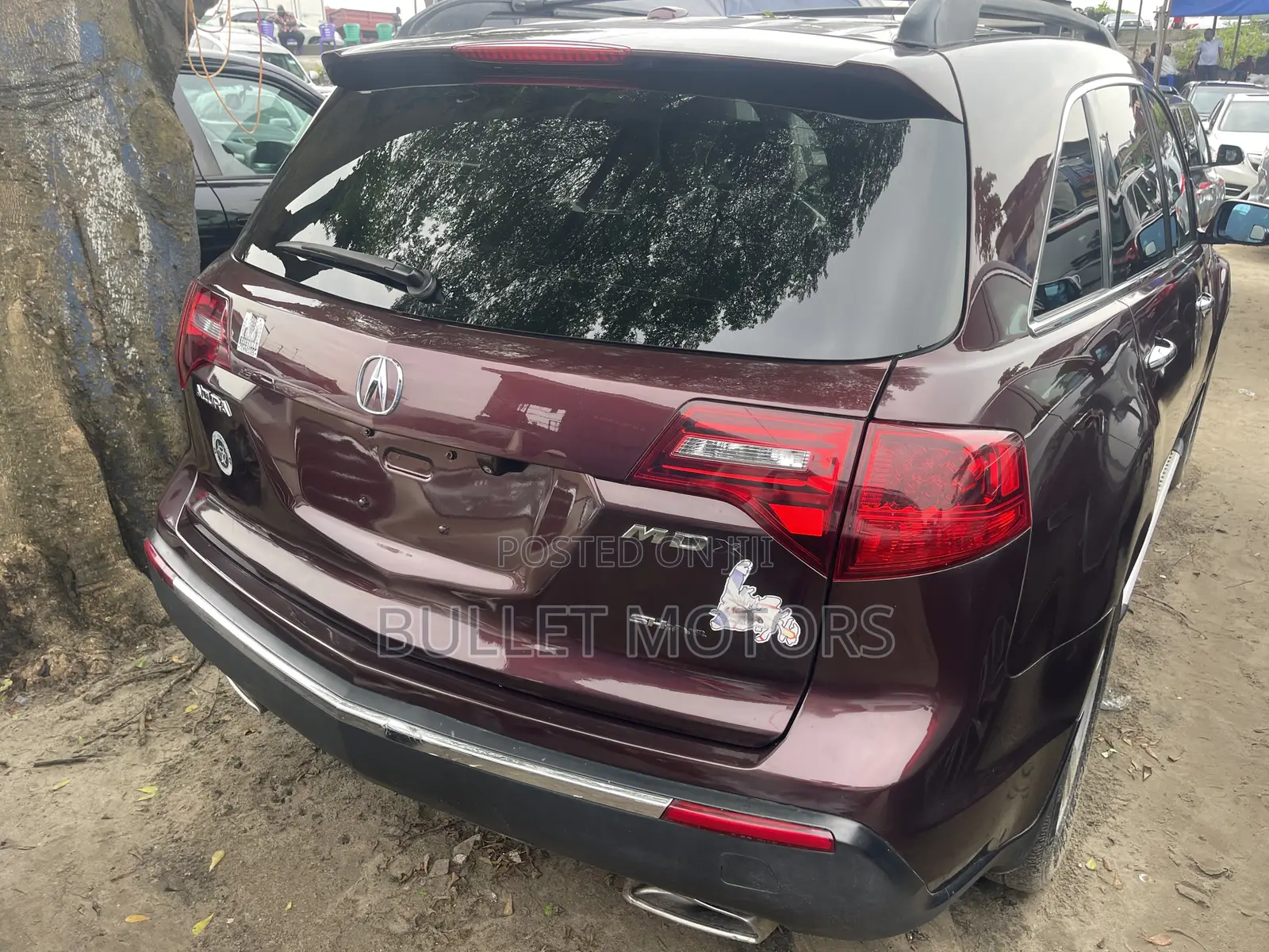 Acura MDX Advance Package SUV AWD (3.7L 6cyl 6A) 2010 Red