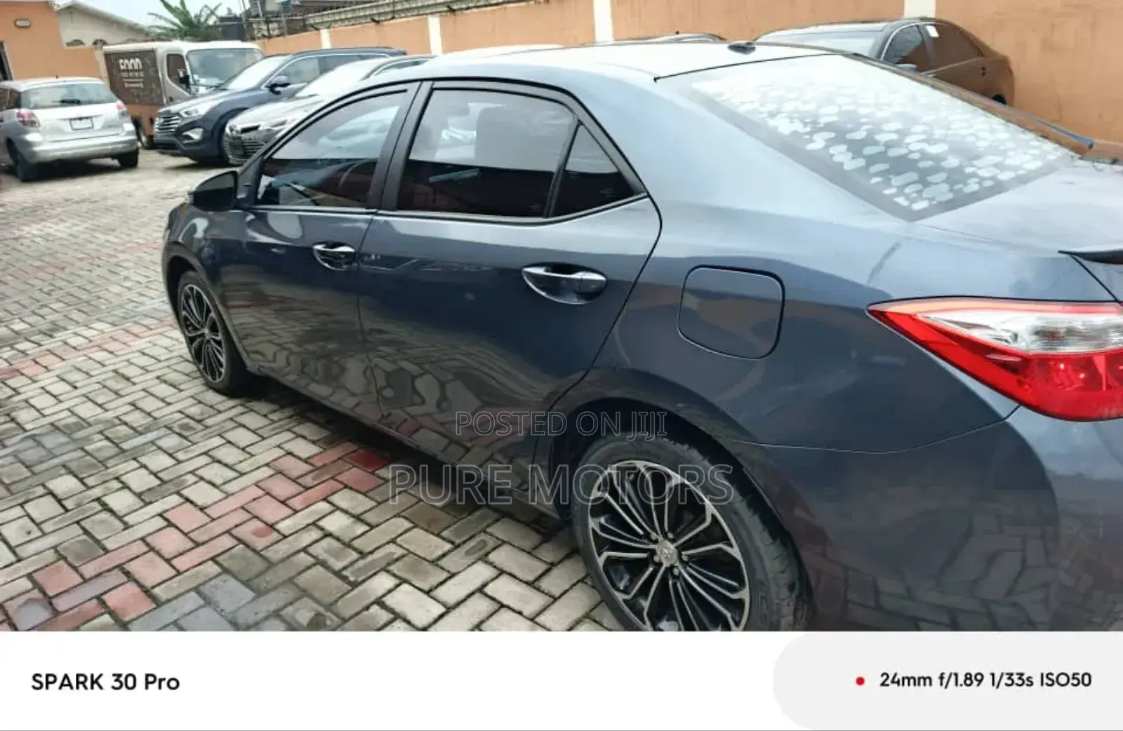 Toyota Corolla S 4dr Sedan (1.8L 4cyl CVT) 2015 Gray