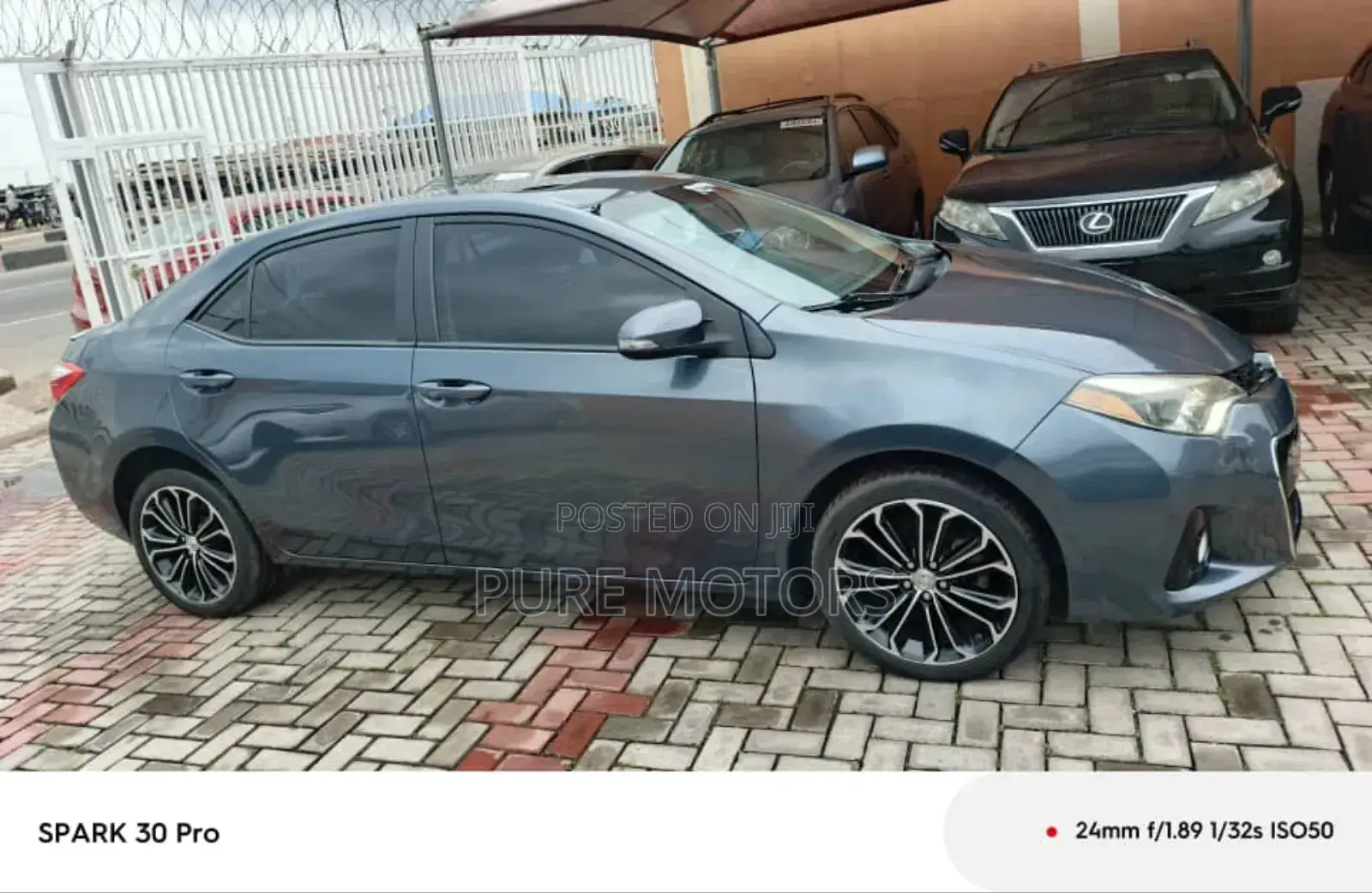 Toyota Corolla S 4dr Sedan (1.8L 4cyl CVT) 2015 Gray