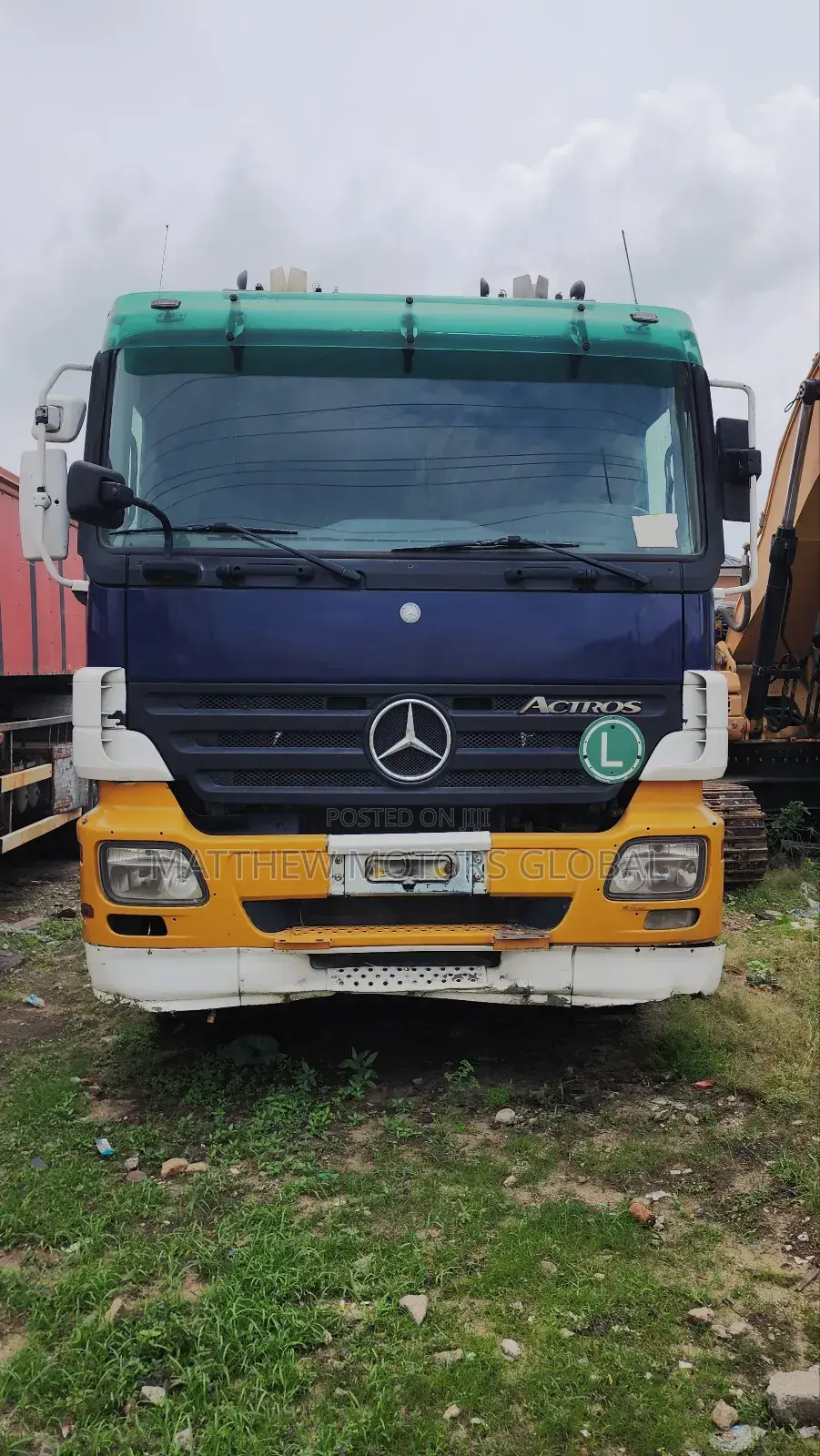 Mercedes Benz Actros Truck Head 10 Tyre
