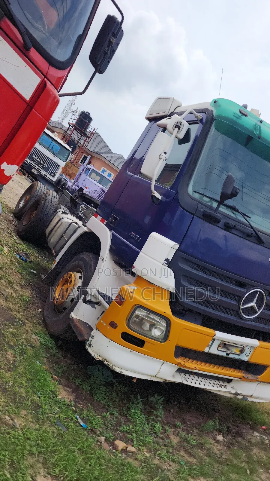Mercedes Benz Actros Truck Head 10 Tyre