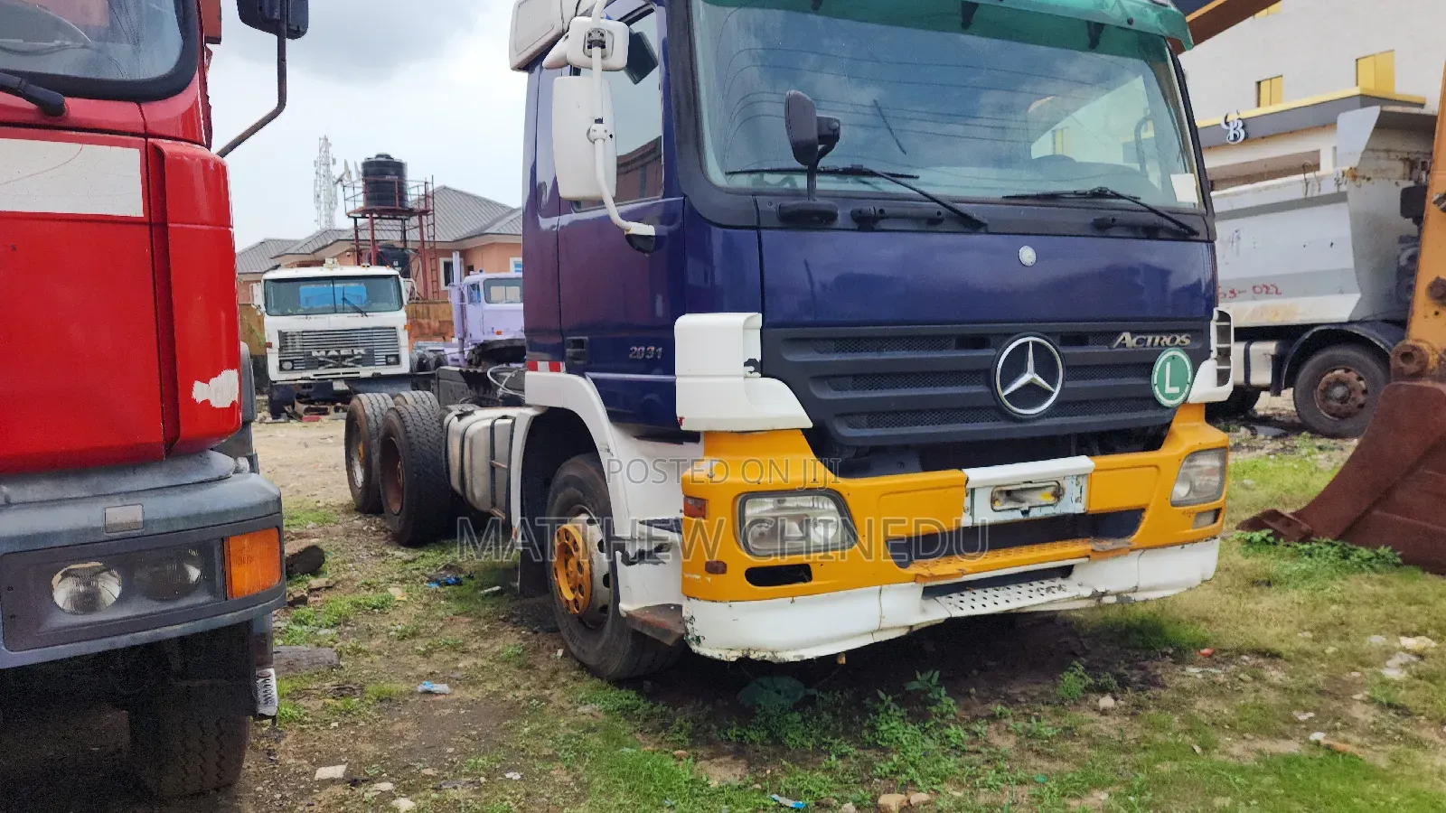 Mercedes Benz Actros Truck Head 10 Tyre