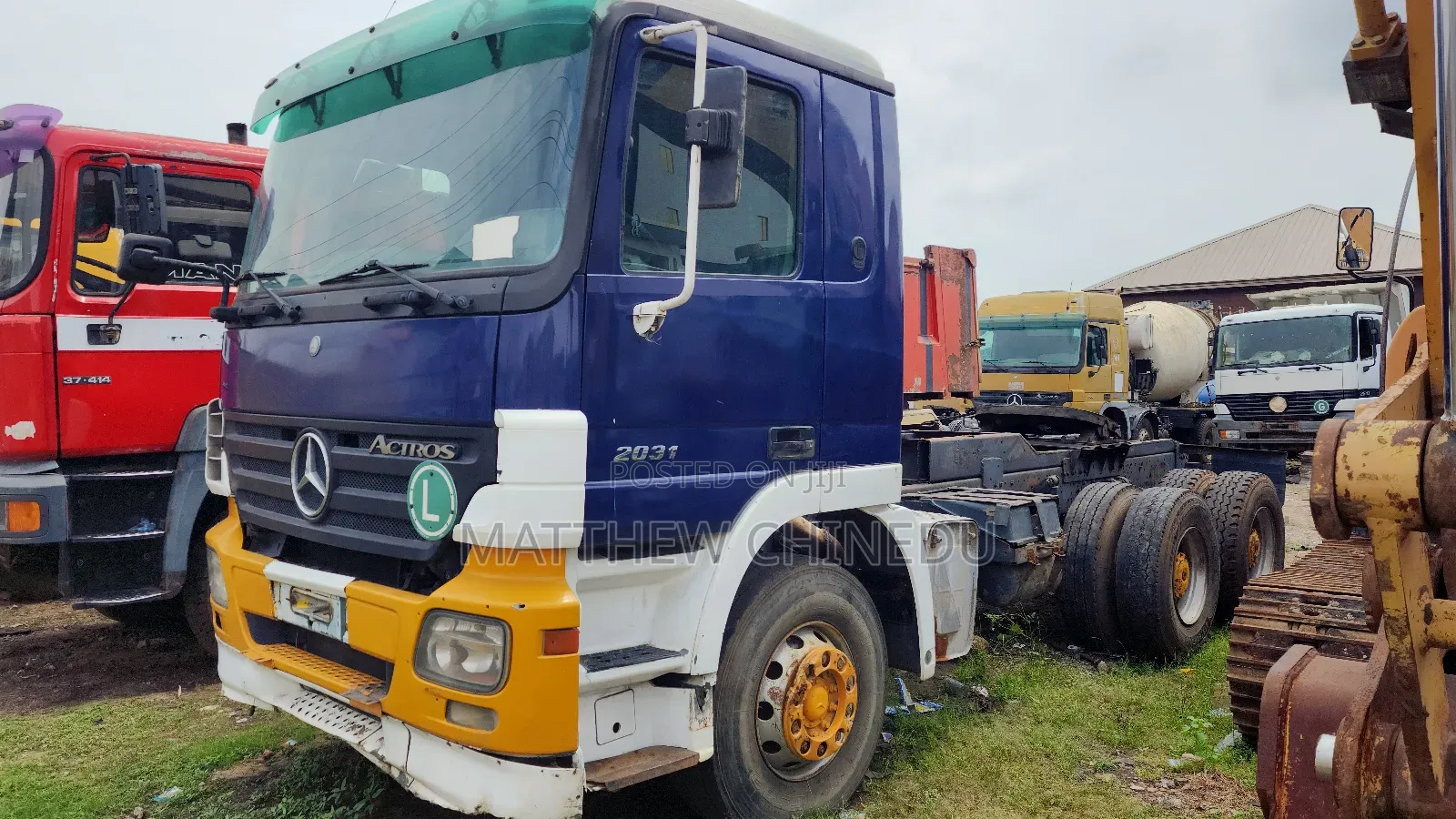 Mercedes Benz Actros Truck Head 10 Tyre