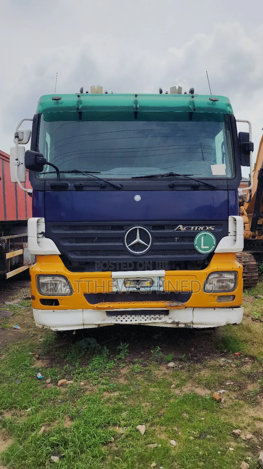 Mercedes Benz Actros Truck Head 10 Tyre