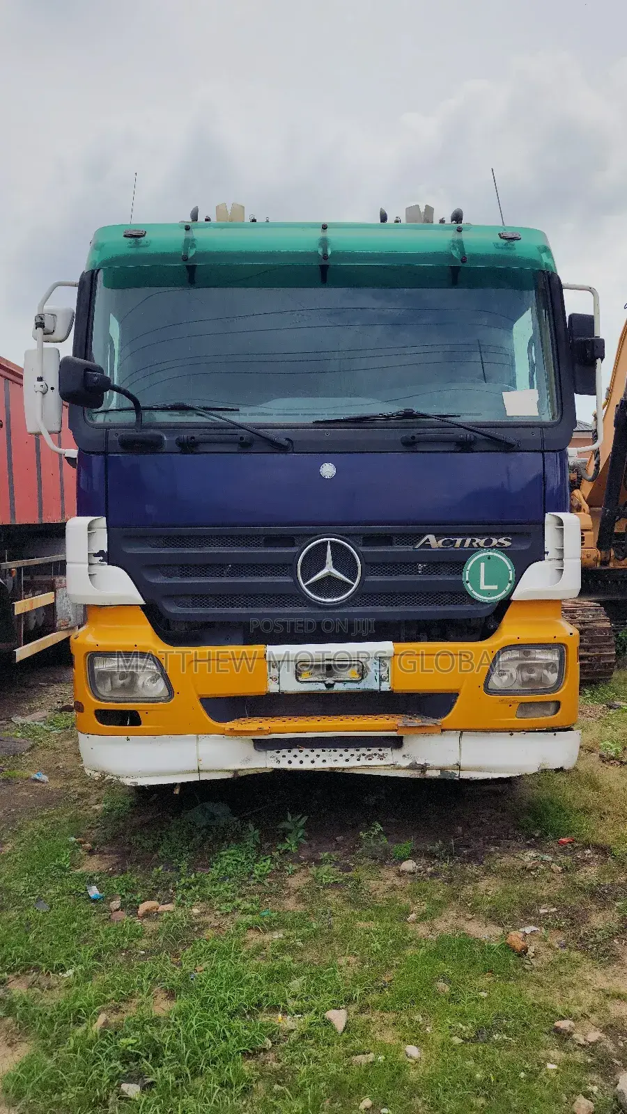 Mercedes Benz Actros Truck Head 10 Tyre