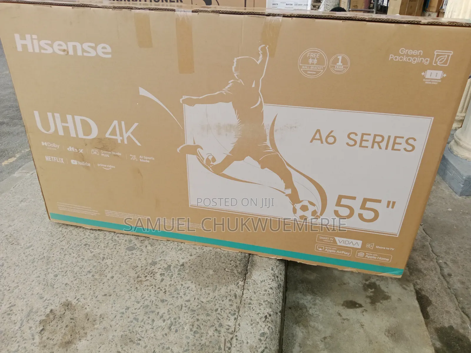 Hisense Television 55inch Smart 1year Warranty
