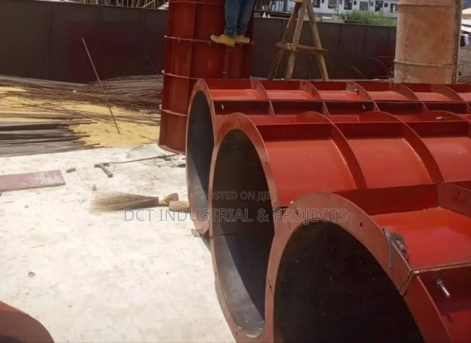 Steel Formworks Fabrication / Concrete Casing / Pillar Frames