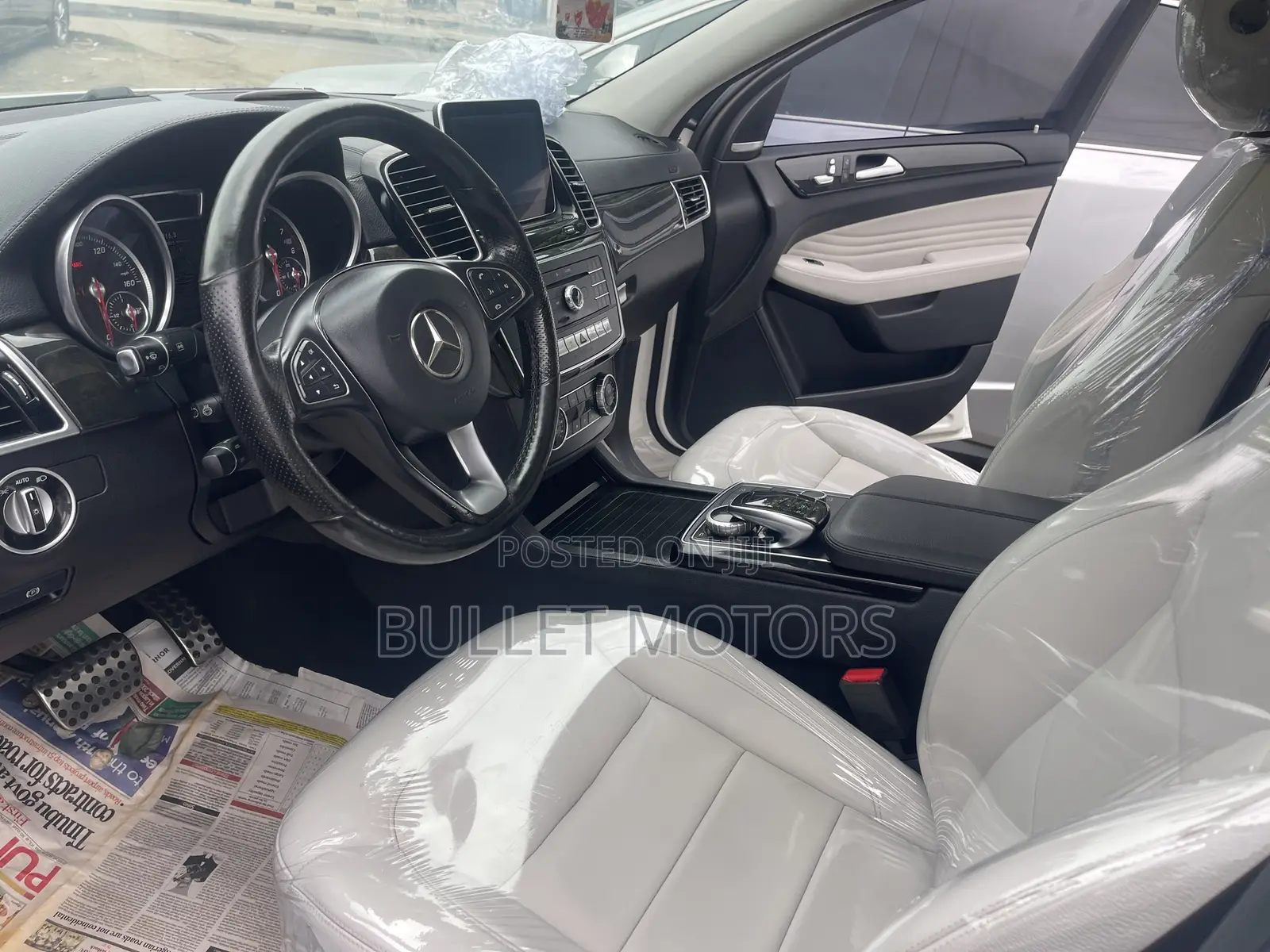 Mercedes-Benz GLE-Class AMG GLE 43 4MATIC 2017 White