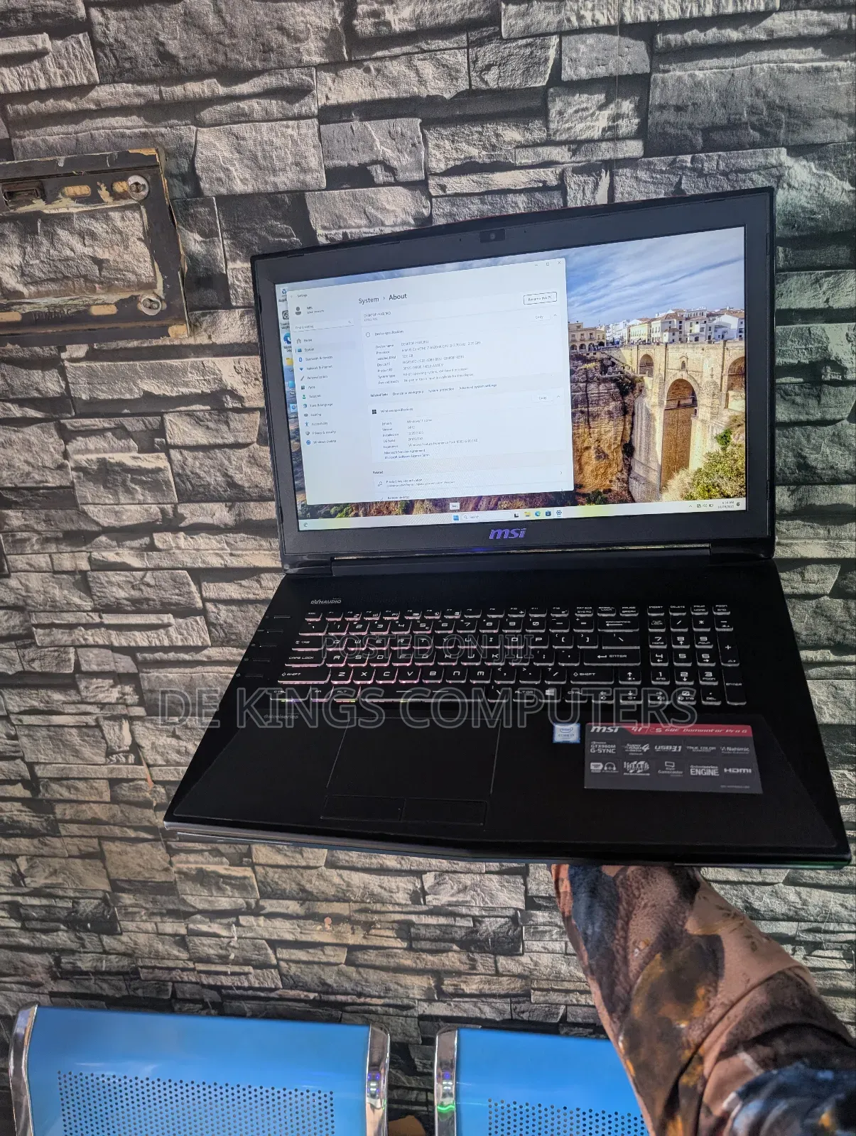 Laptop MSI GT72 Dominator Pro G 32GB Intel Core i7 SSD 1.5T