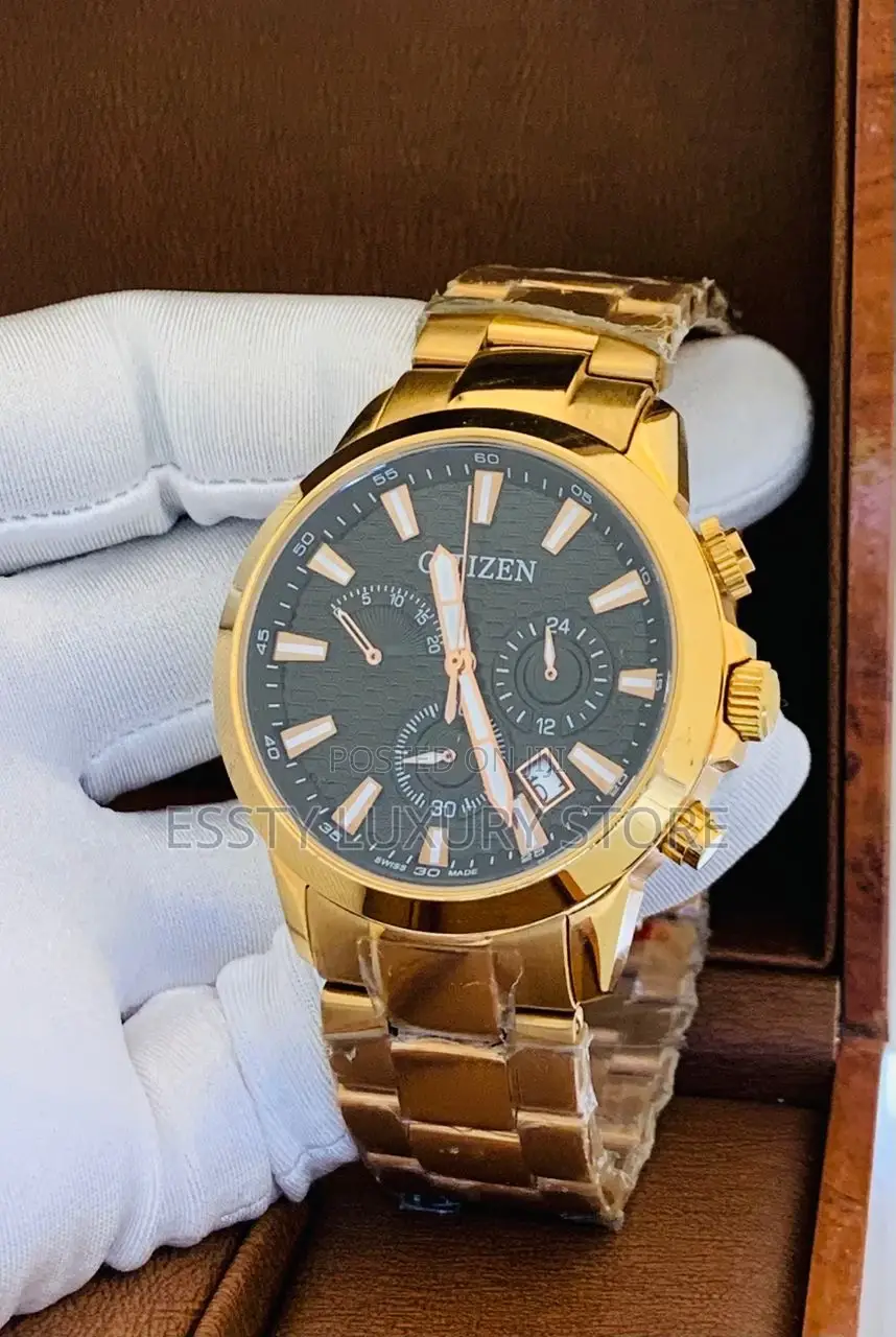 Citizen Chronograph Chain Wrist Watch