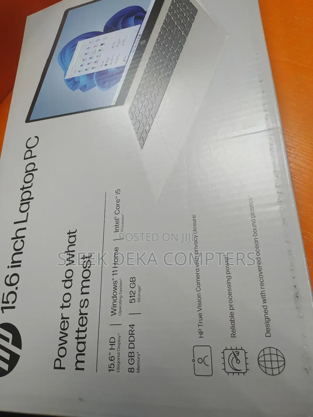 New Laptop HP 15 8GB Intel Core I5 SSD 512GB
