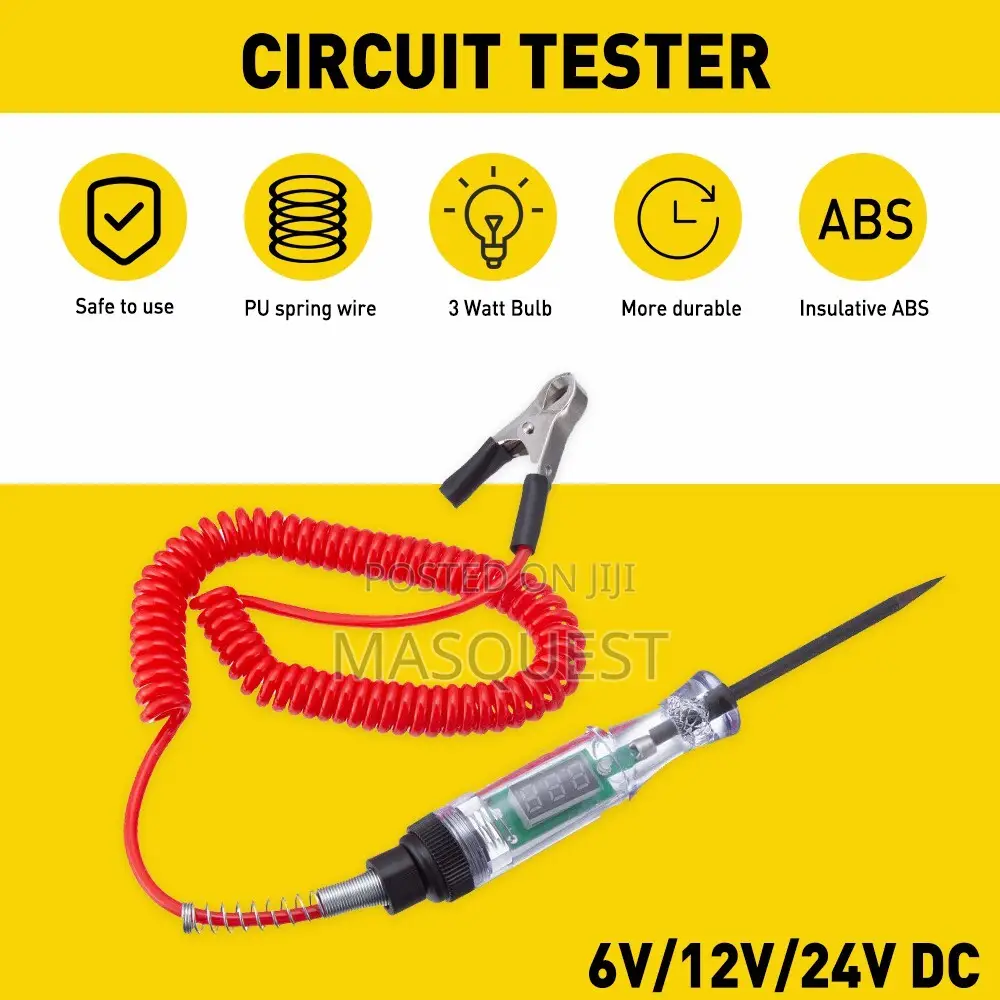 Digital Automotive Electrical Tester
