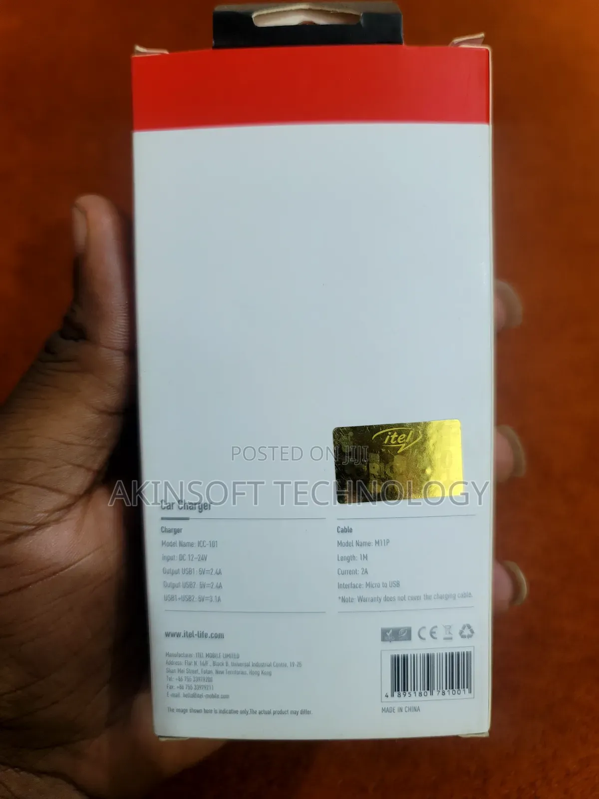 Car Charger Dual Ports Fast Charging (Original)