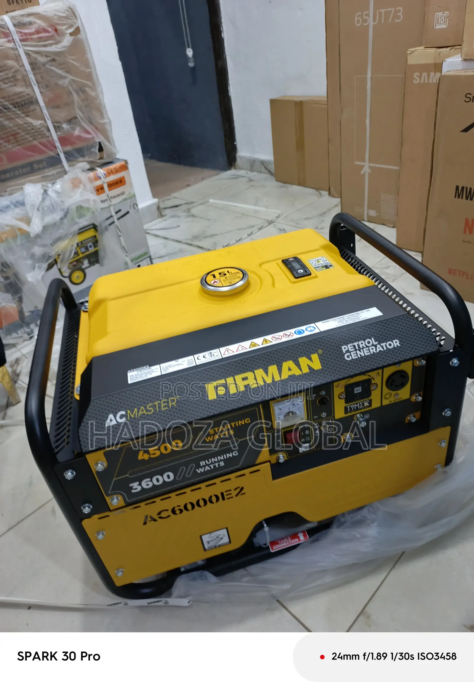 Firman Ac6000e2 3.5kva Power Generator