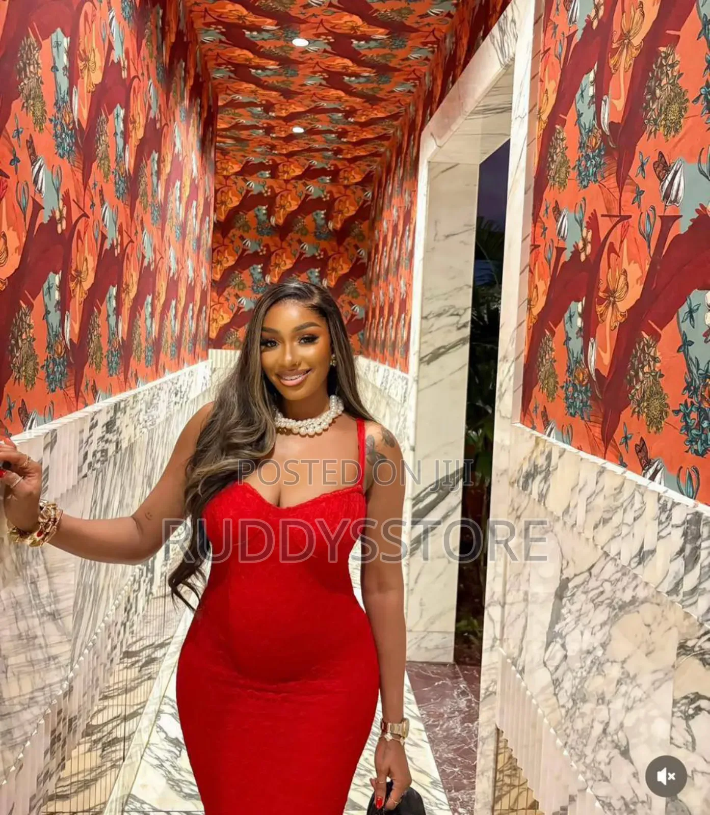 Elegant Red Lace Bodycon Maxi Dress – Sleeveless Evening Gown
