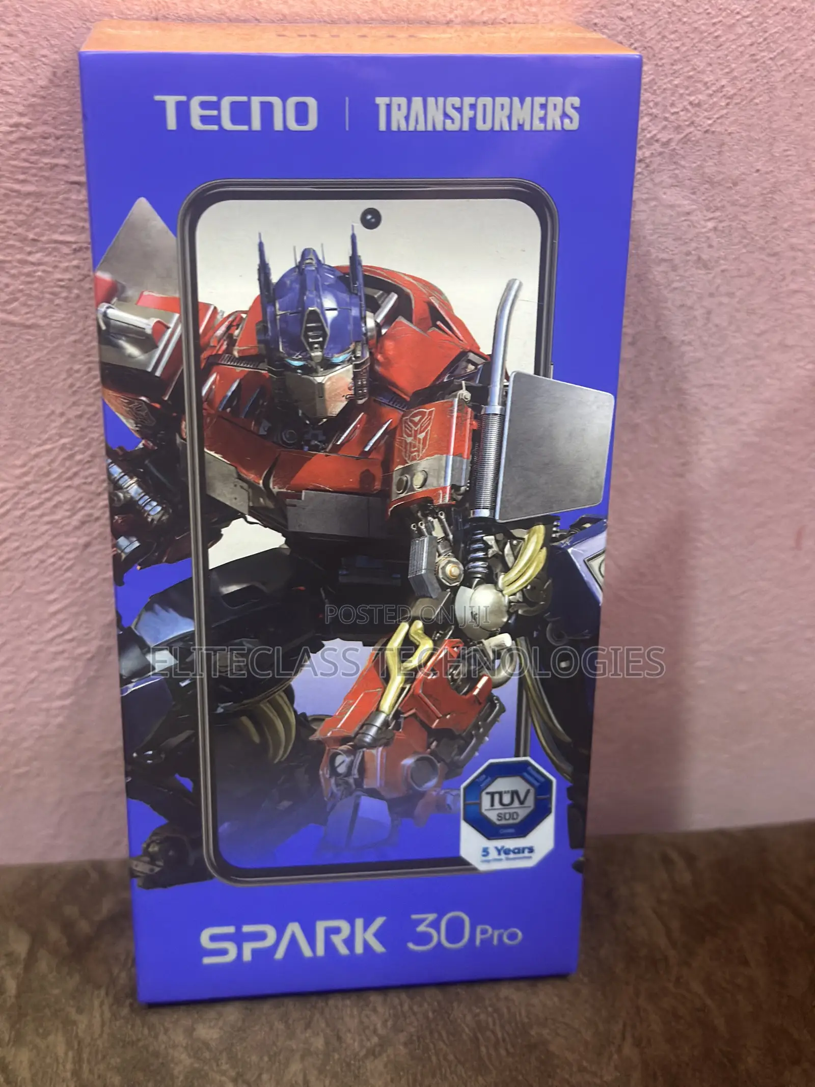 New Tecno Spark 30 Pro 256 GB Black