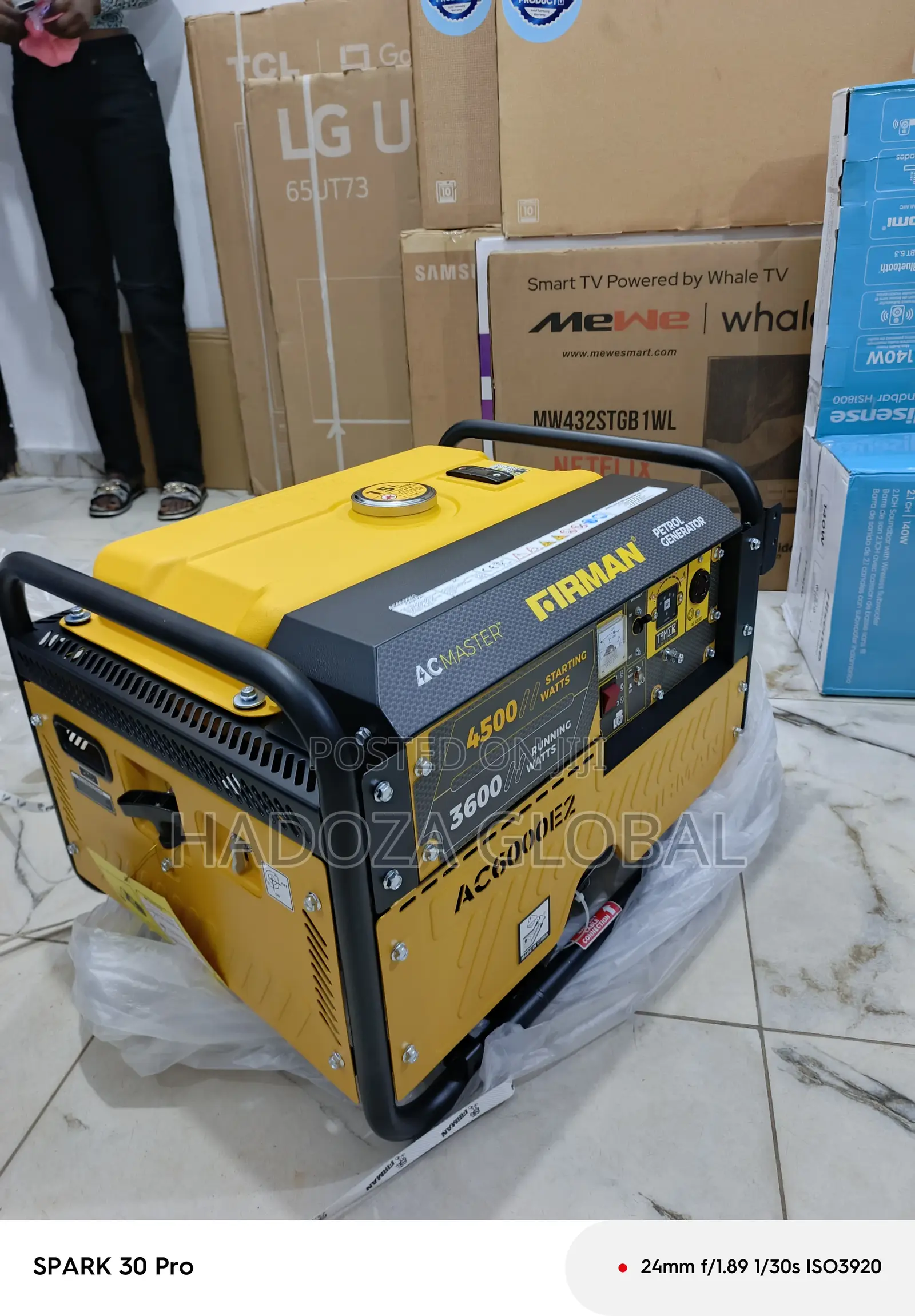 Key Start Firman Generator 3.5kva – Ac6000e2