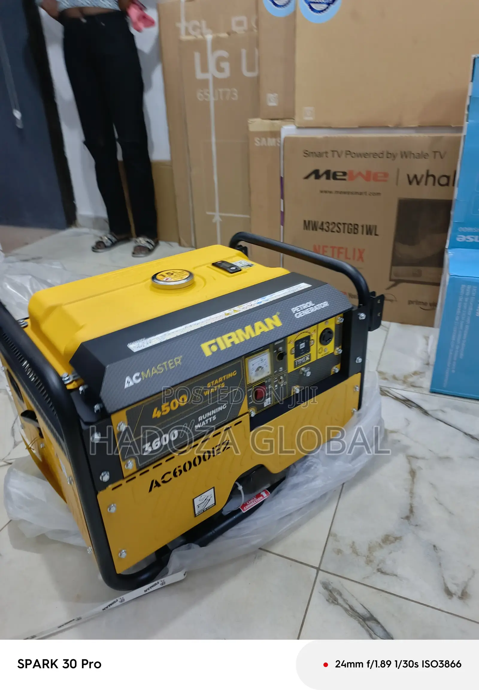 Firman 3.5kva Petrol Engine Generator – Ac6000e2