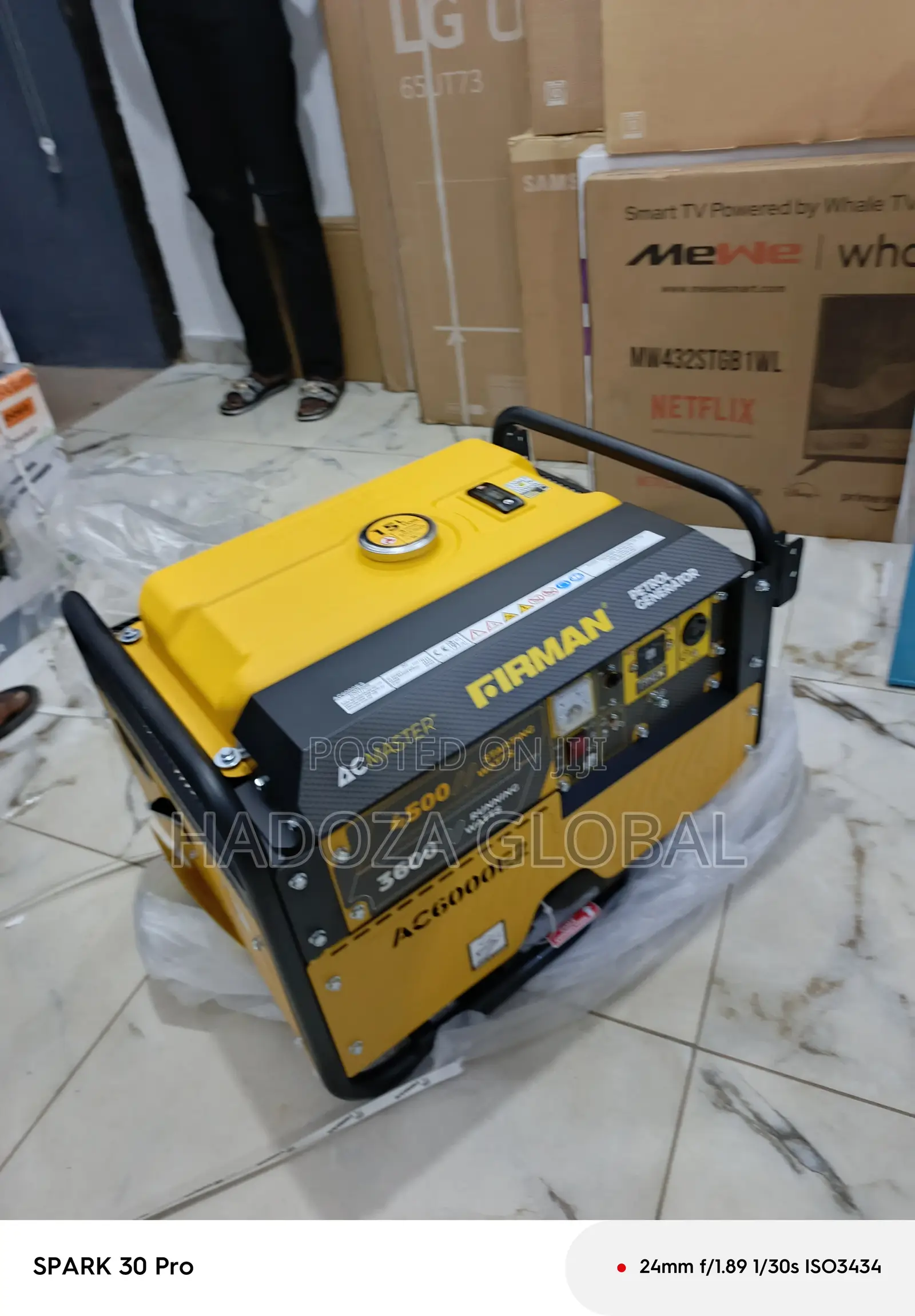 Firman 3.5kva Petrol Engine Generator – Ac6000e2