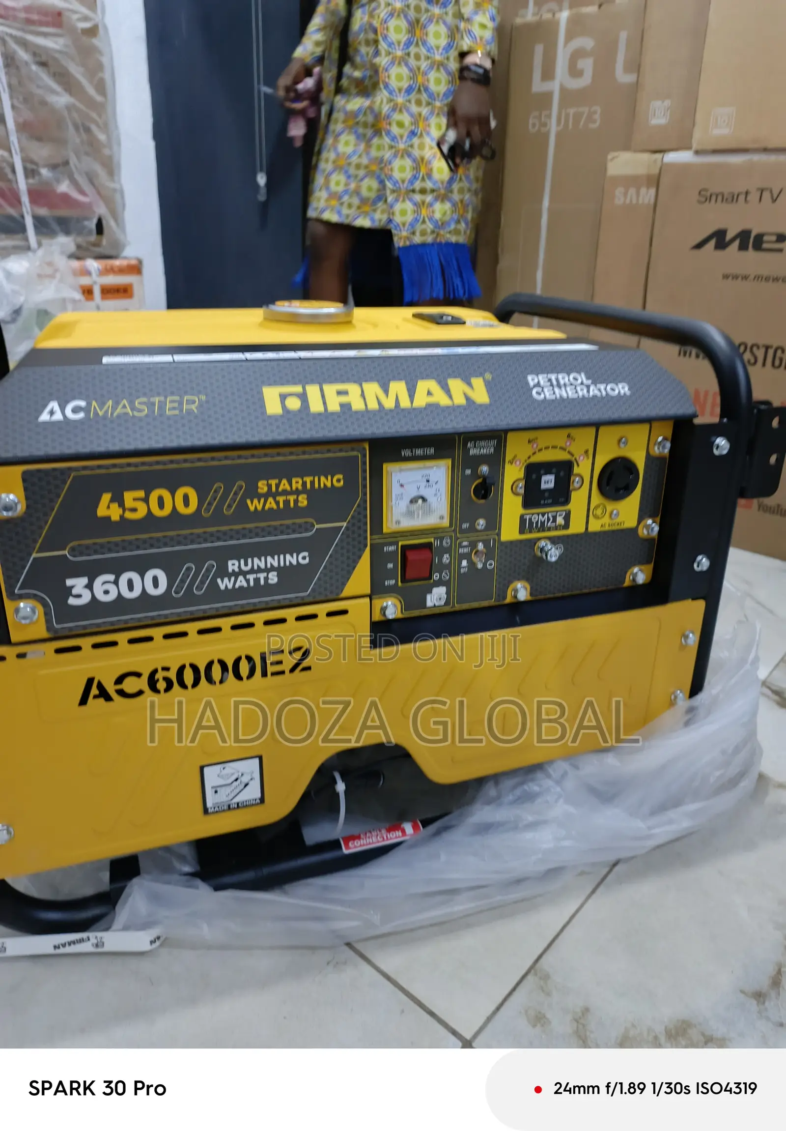 Ac6000e2 Firman 3.5kva Compact Power Unit