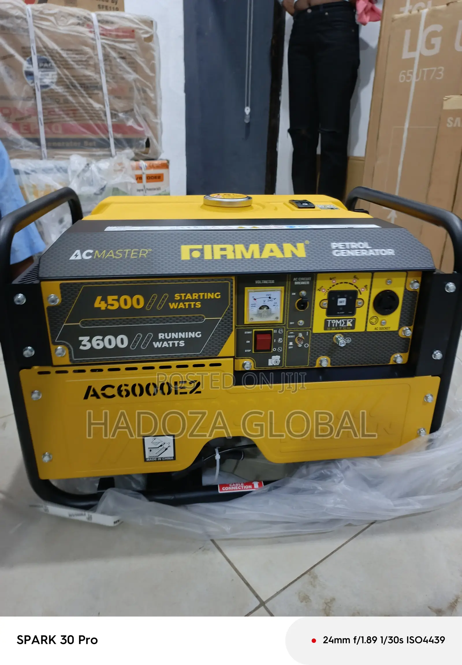 3.5kva Firman Engine – Ac6000e2 Generator