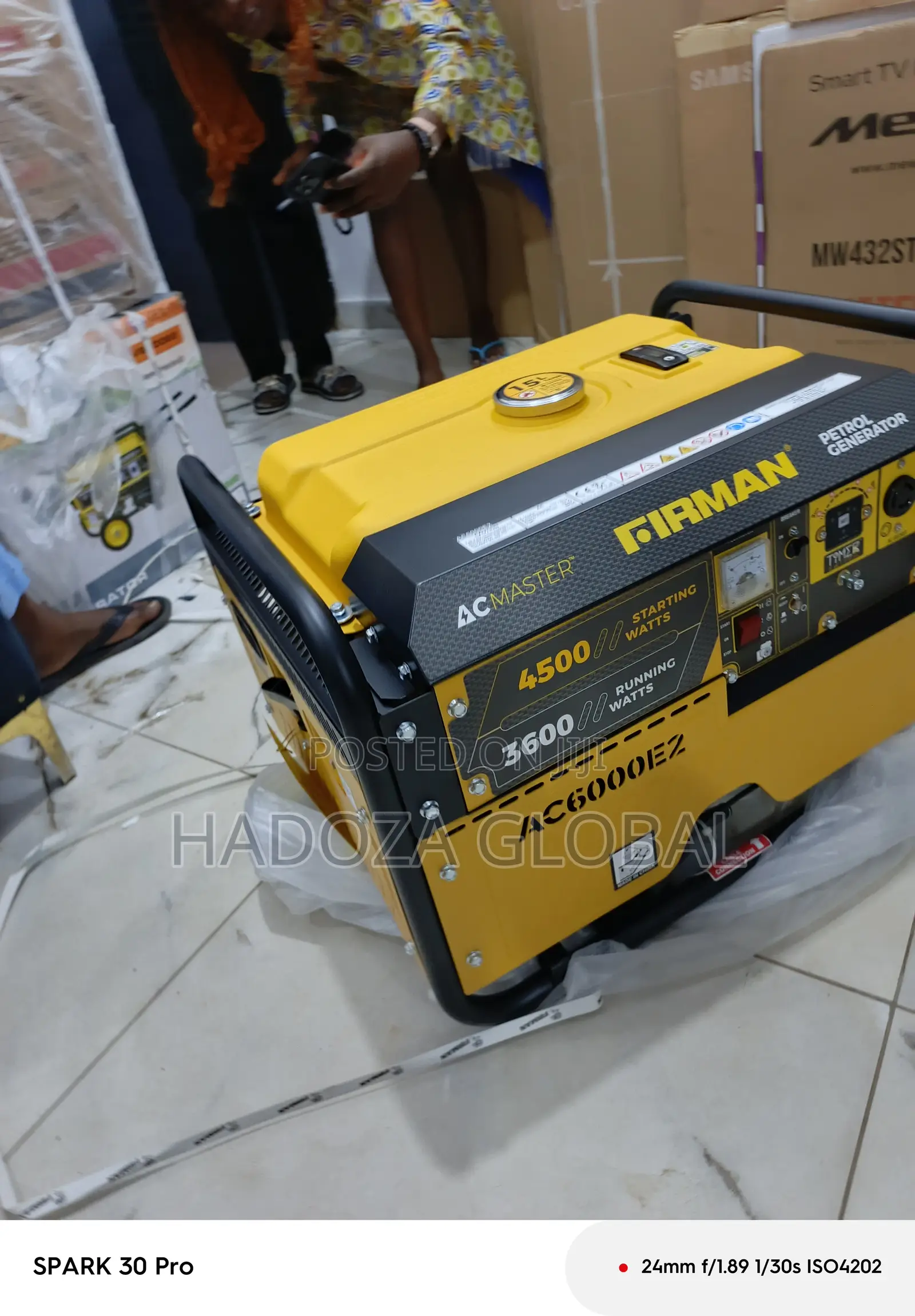 Firman 3.5kva Switch Start Model – Ac6000e2