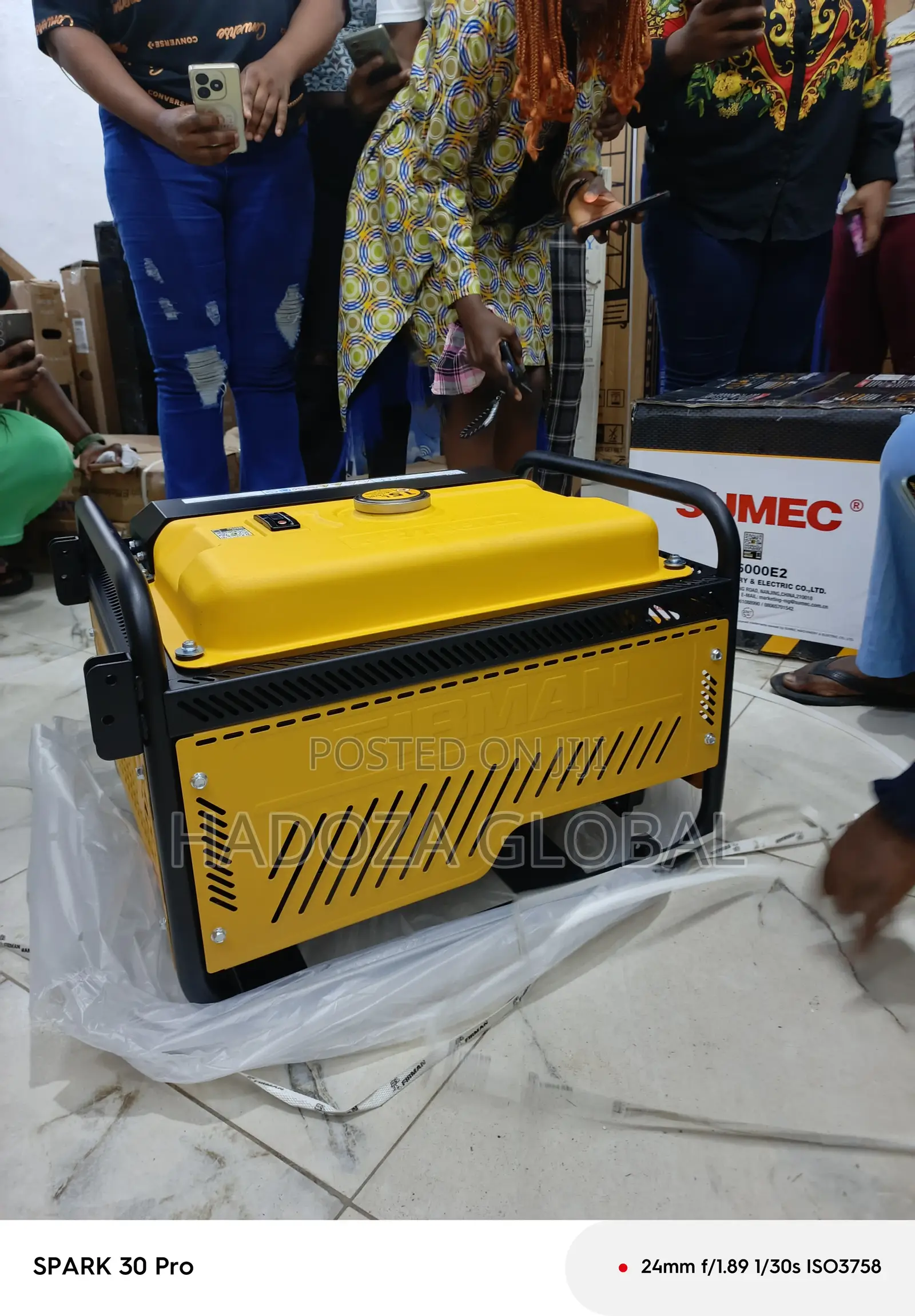 3.5kva Firman Electric Key Start Generator (Ac6000e2)