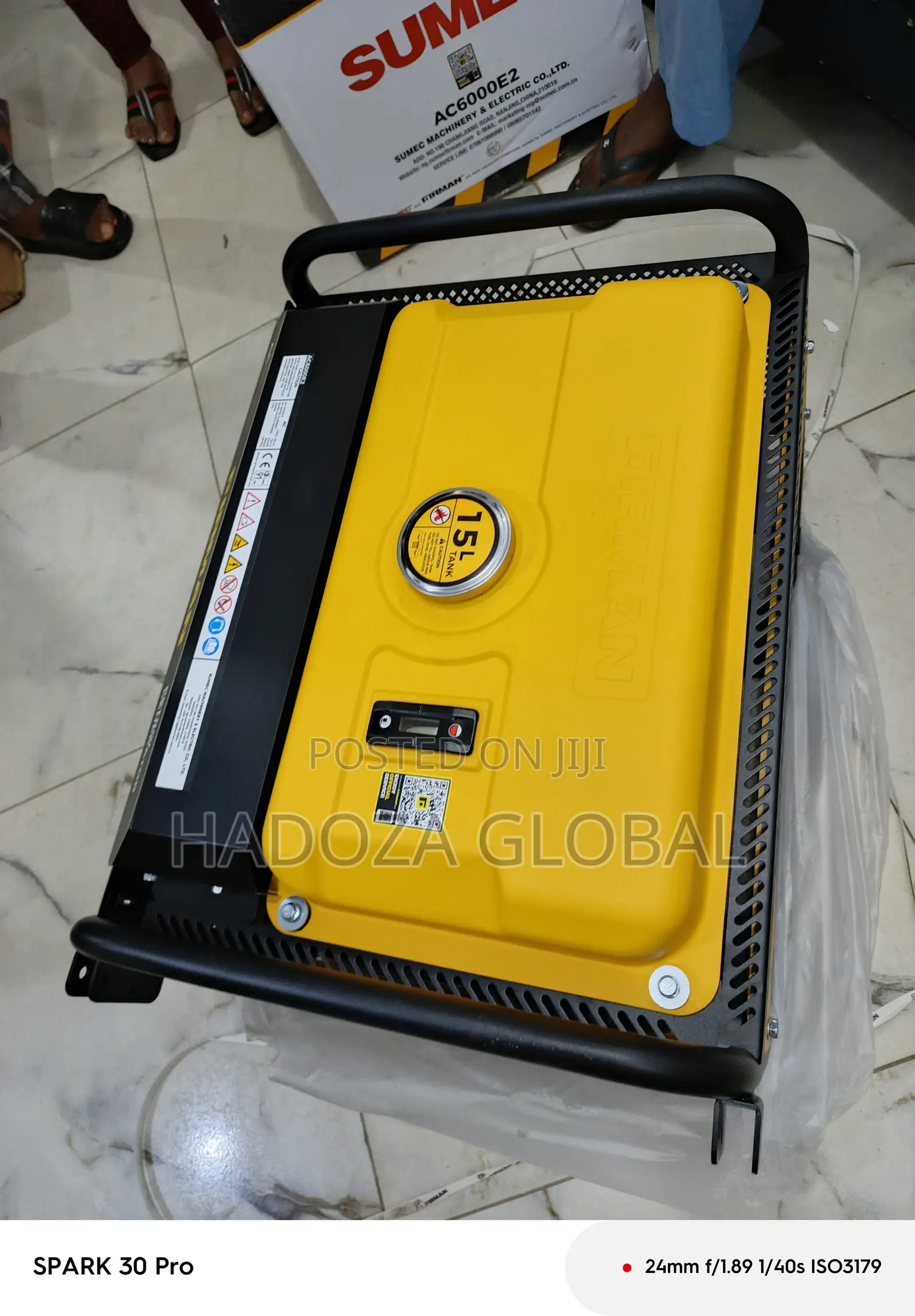 Firman 3.5kva Petrol Powered Generator Ac6000e2