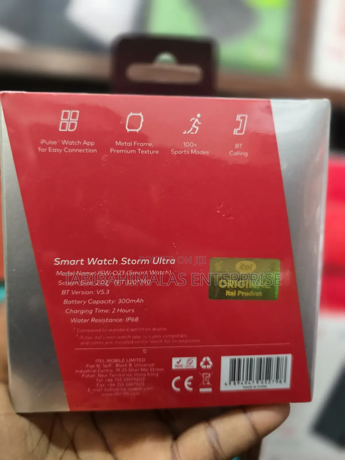 Itel Isw-o23 Smart Watch Storm Ultra