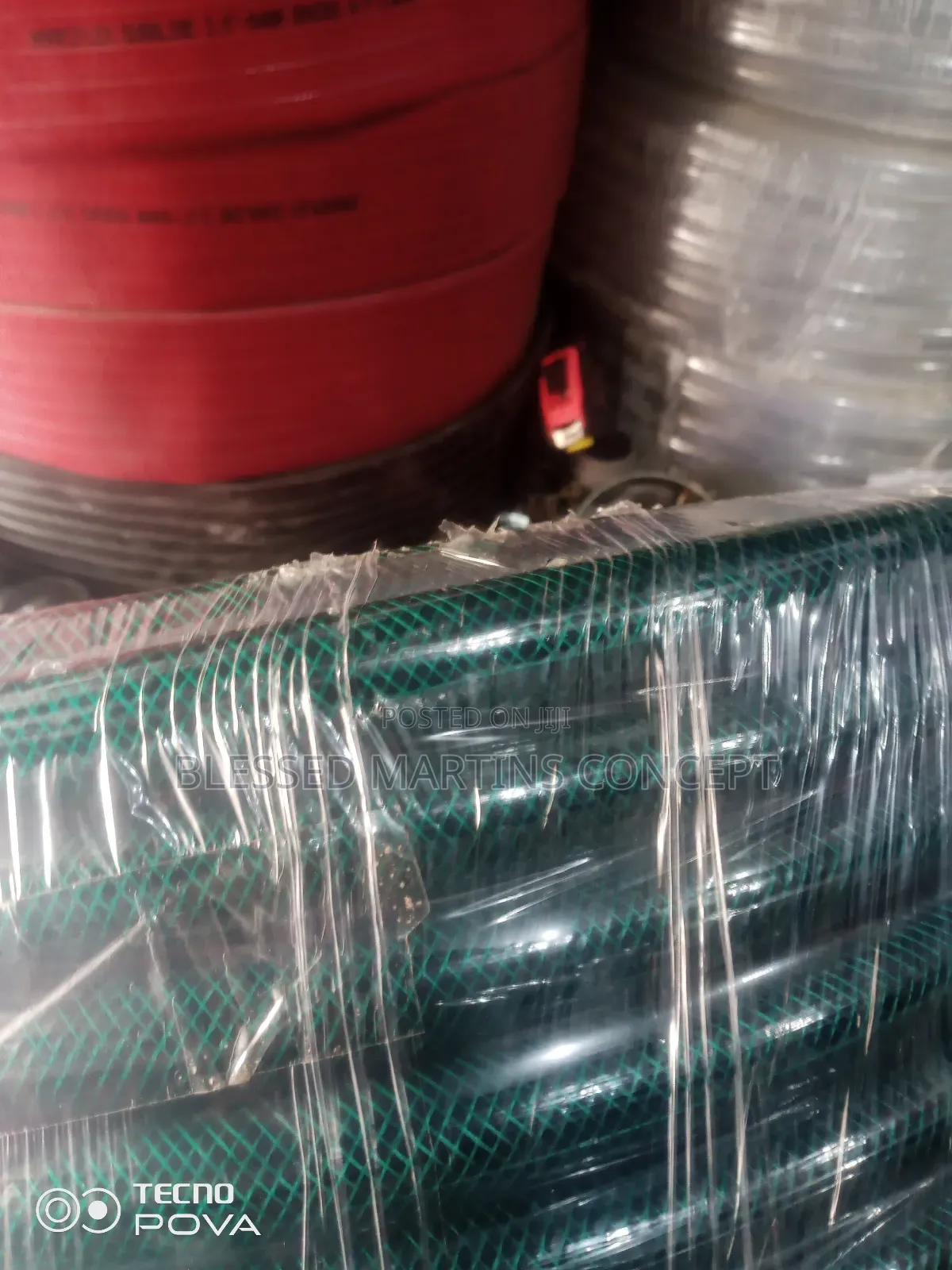 3/4" Green Coloured Agro PVC Garden Hose. Length: 50 Meters