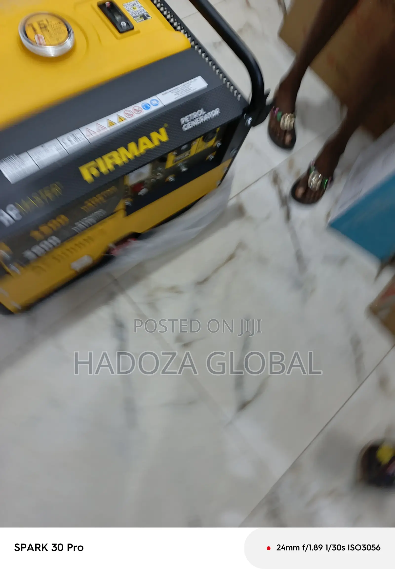 Firman Ac6000e2 Key Start Petrol Generator