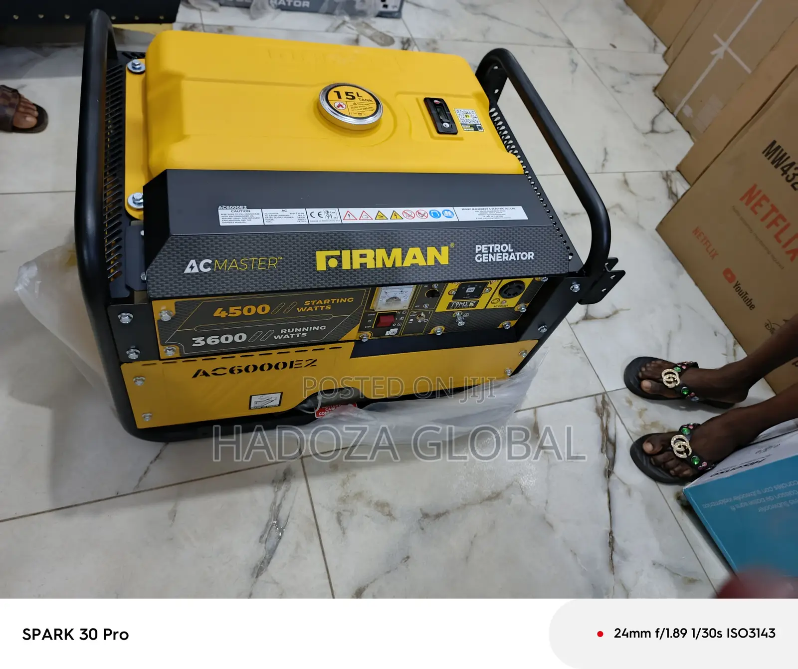 Firman 3.5kva Energy Supply Unit – Ac6000e2