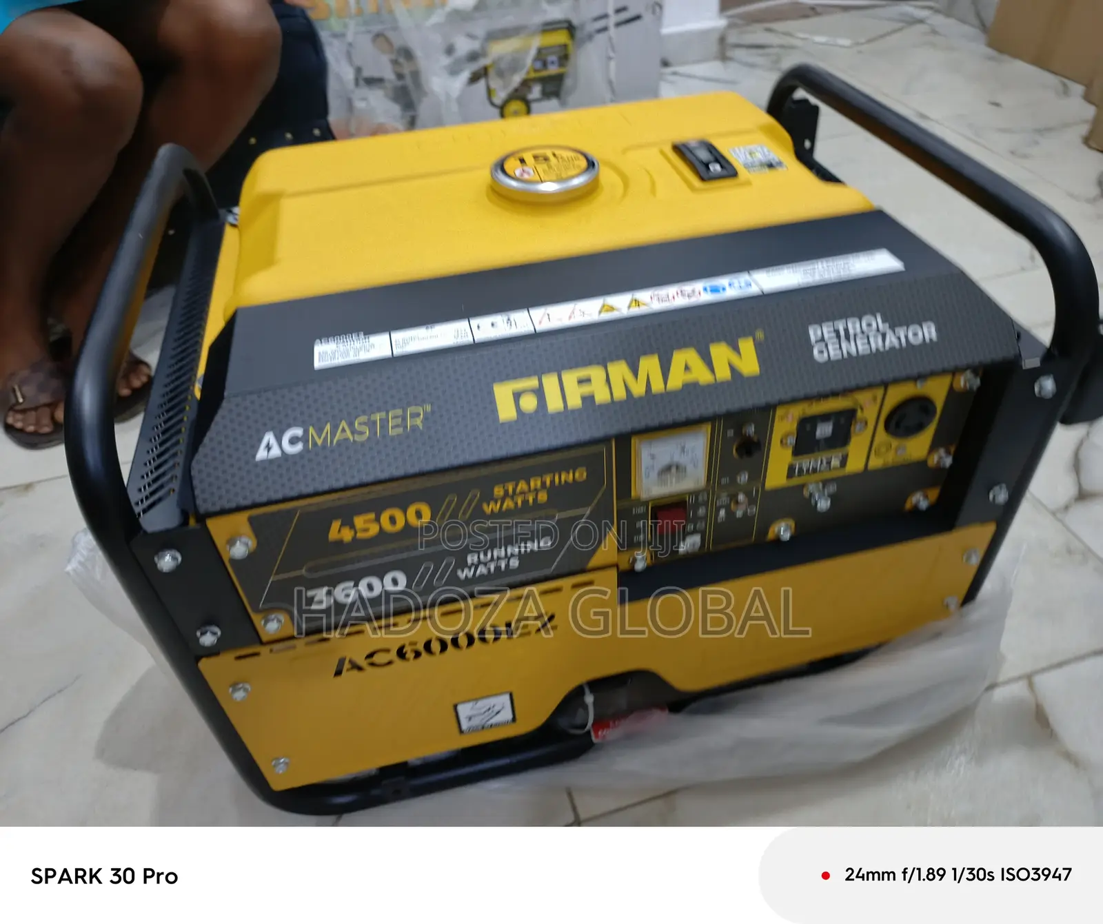 Firman Ac6000e2 Generator – 3.5kva Rating