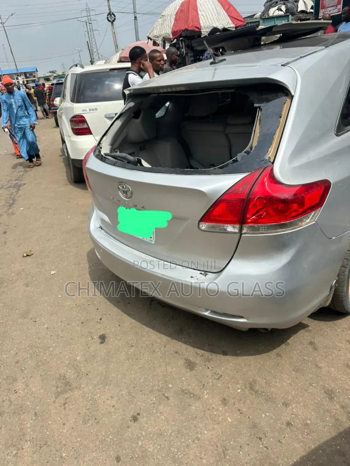 Toyota Venzer 2013 Back Glass Available