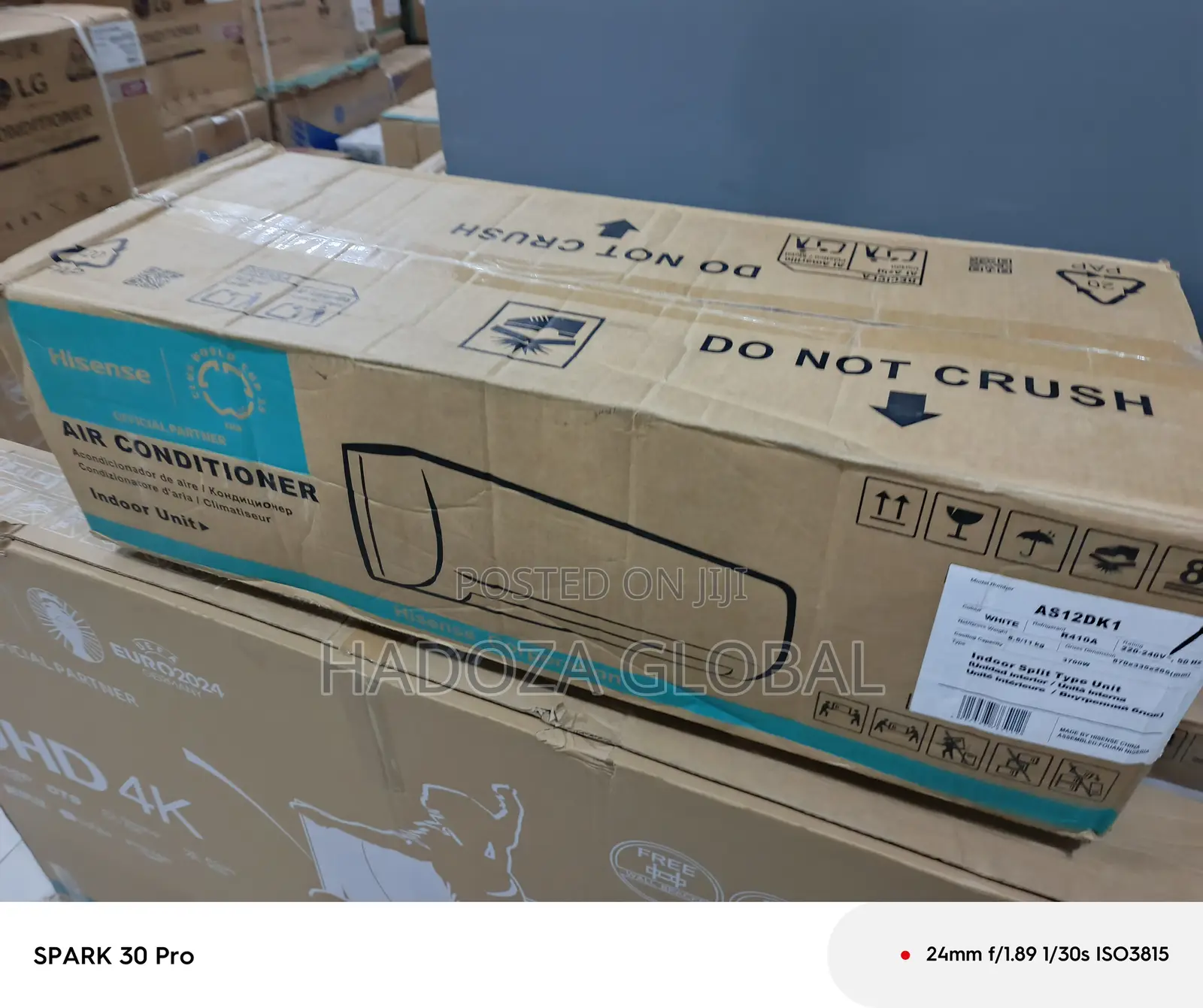 1.5hp Hisense Air Conditioner (Inverter Type As12dk1)