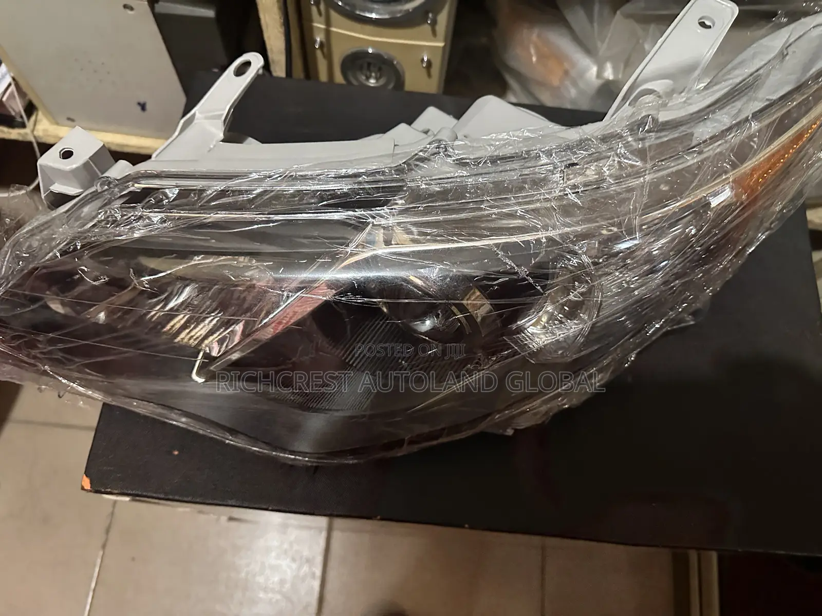 Toyota Camry 2012-2013 Headlights / Headlamps (Dark Face )