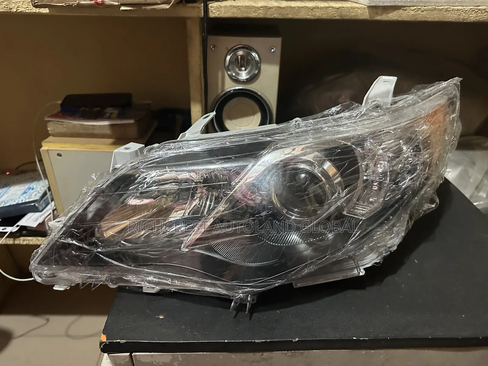 Toyota Camry 2012-2013 Headlights / Headlamps (Dark Face )