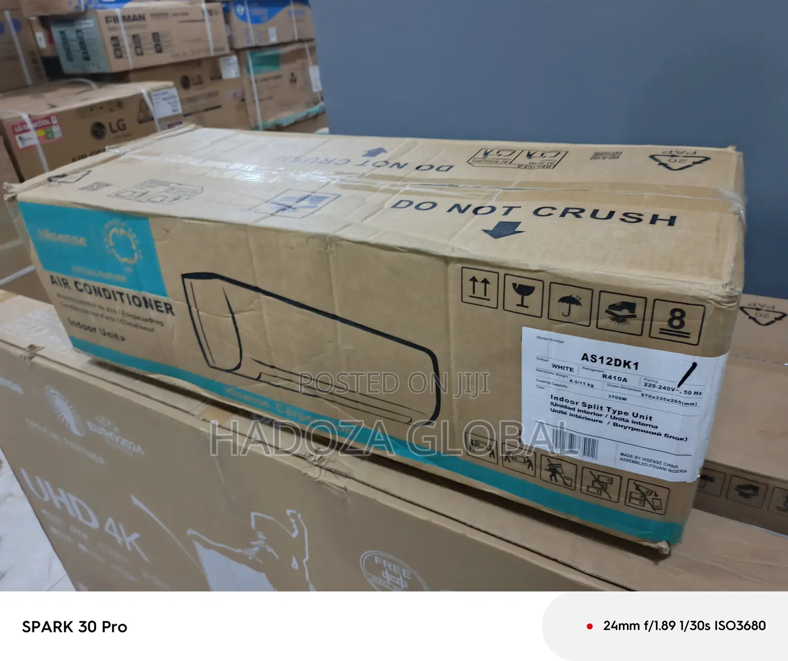 Hisense 1.5hp Air Conditioner (Split Type, As12dk1)