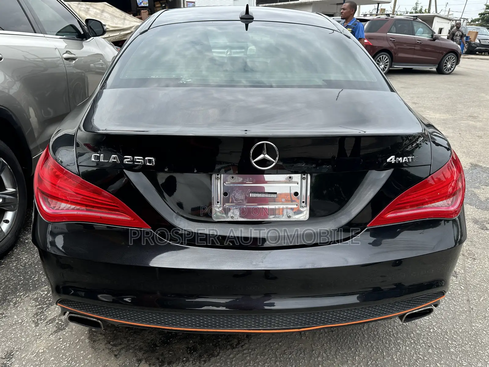 Mercedes-Benz CLA-Class CLA 250 4MATIC Sedan 2016 Black