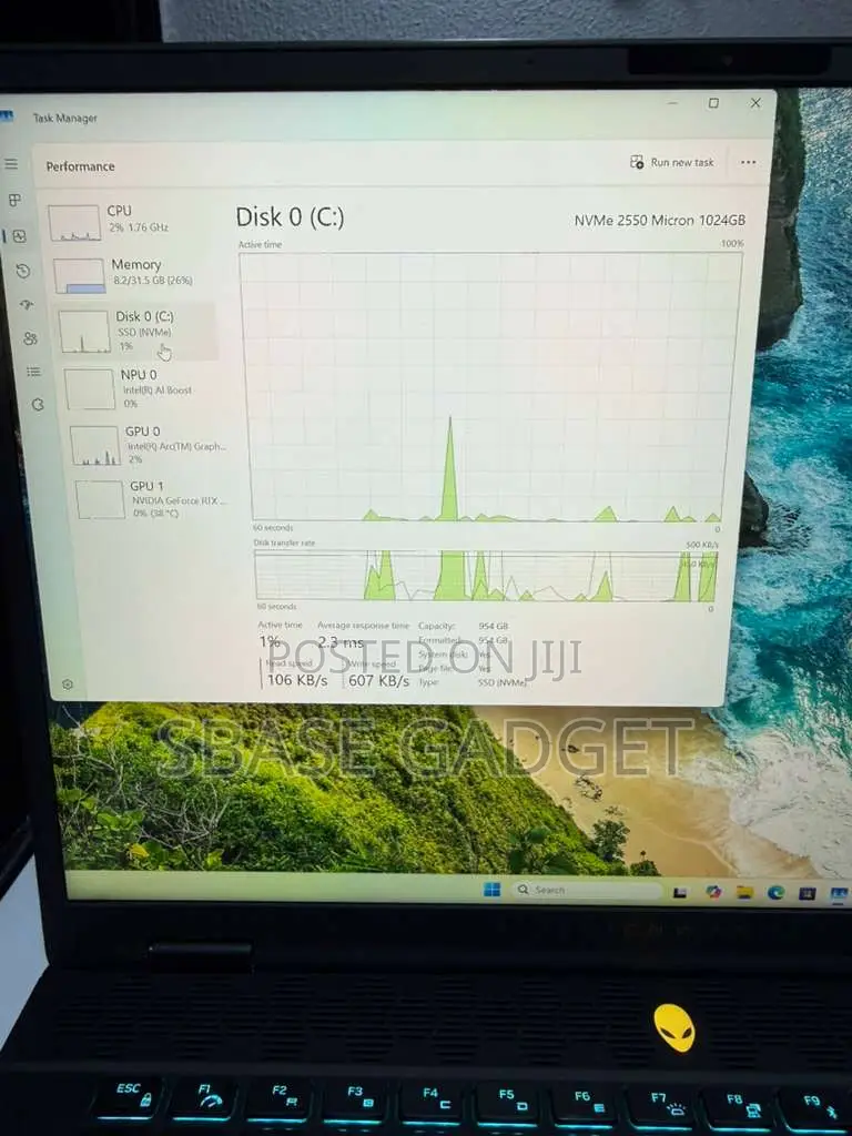 Laptop Dell Alienware M16 R2 32GB Intel Core Ultra 9 SSD 1T