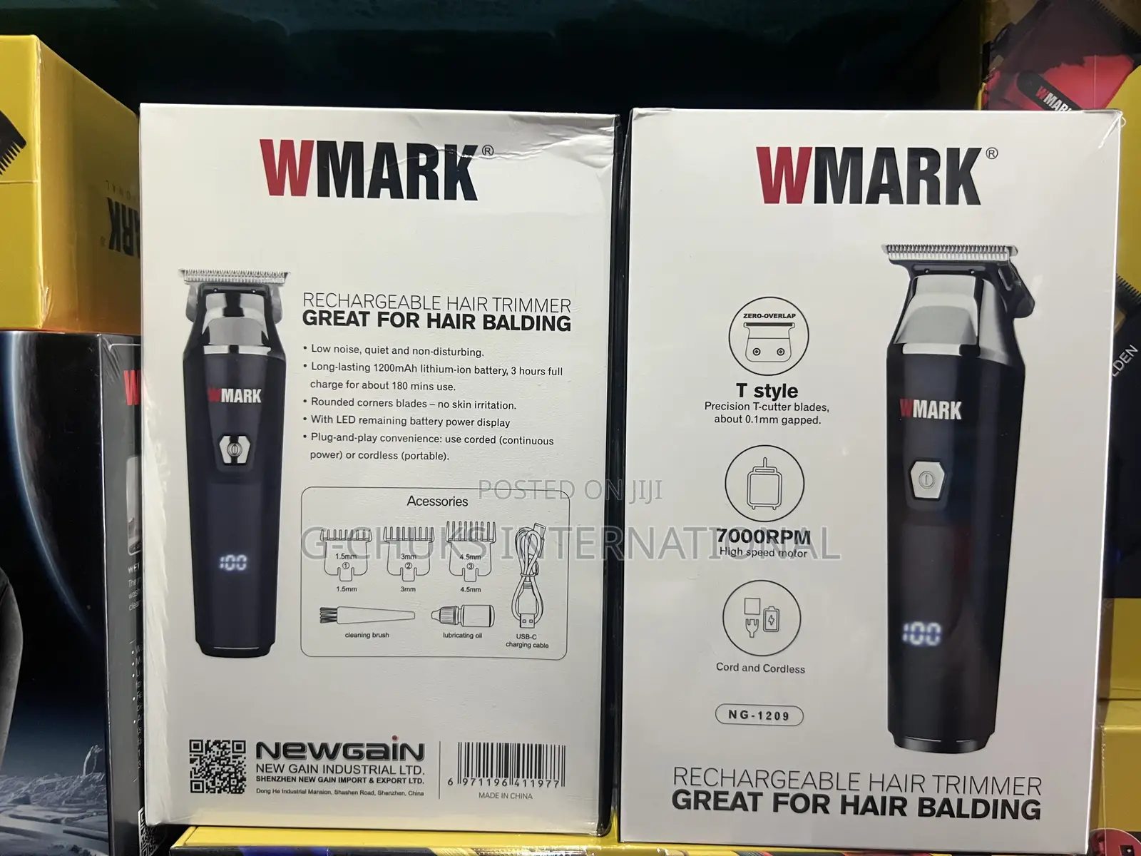 Wmark Ng-1209 Rechargeable Hair Trimmer