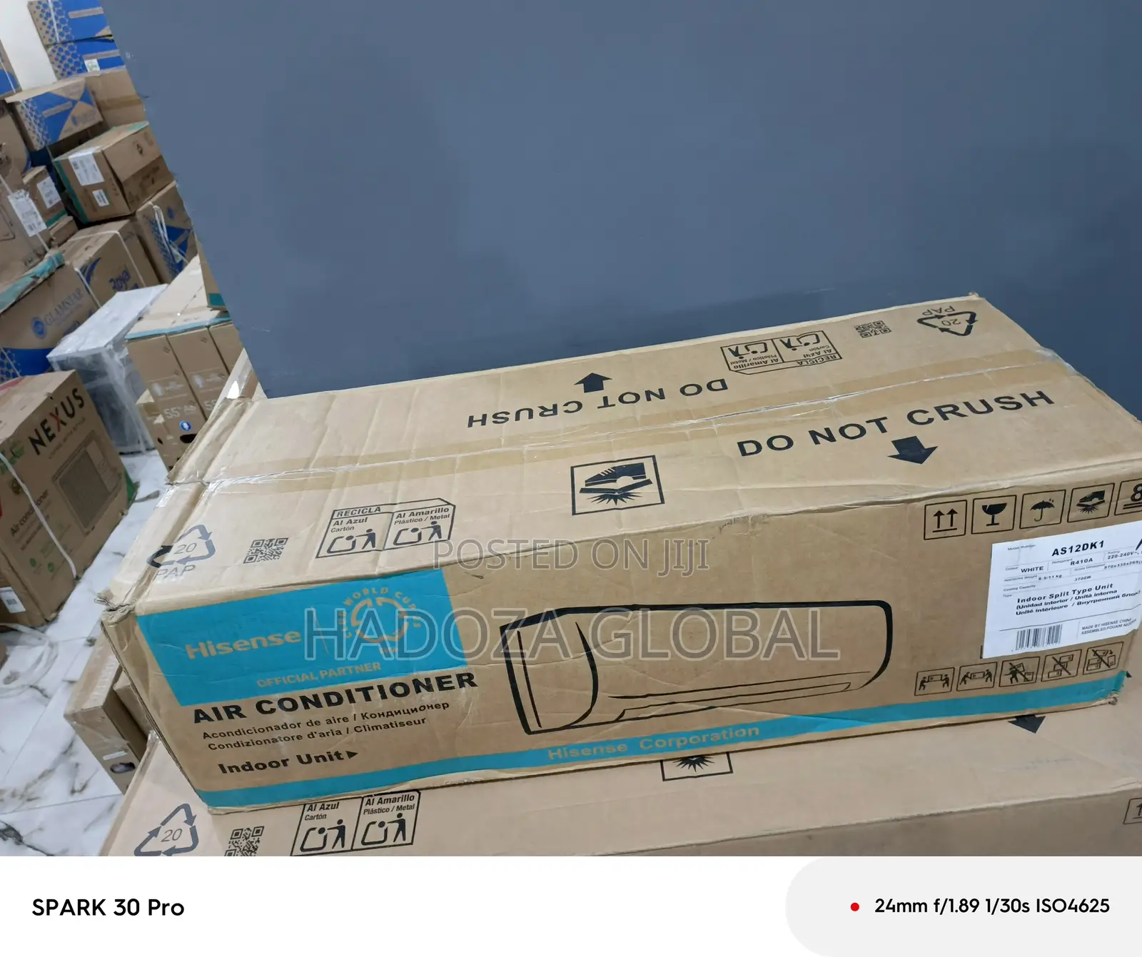 Hisense 1.5hp Split Air Conditioner As12dk1 (Inverter Type)
