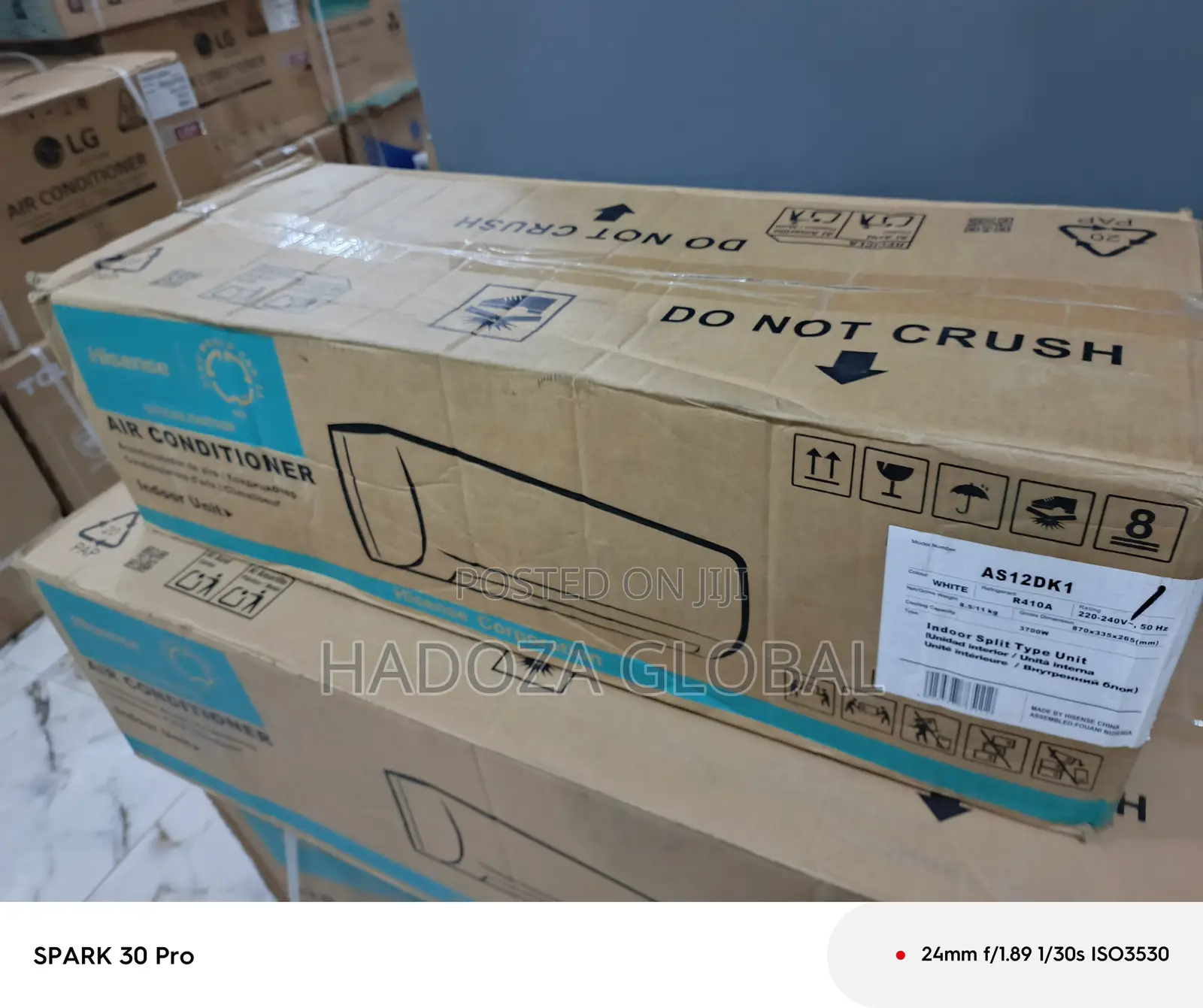 Hisense Split Ac Unit 1.5hp Inverter – As12dk1