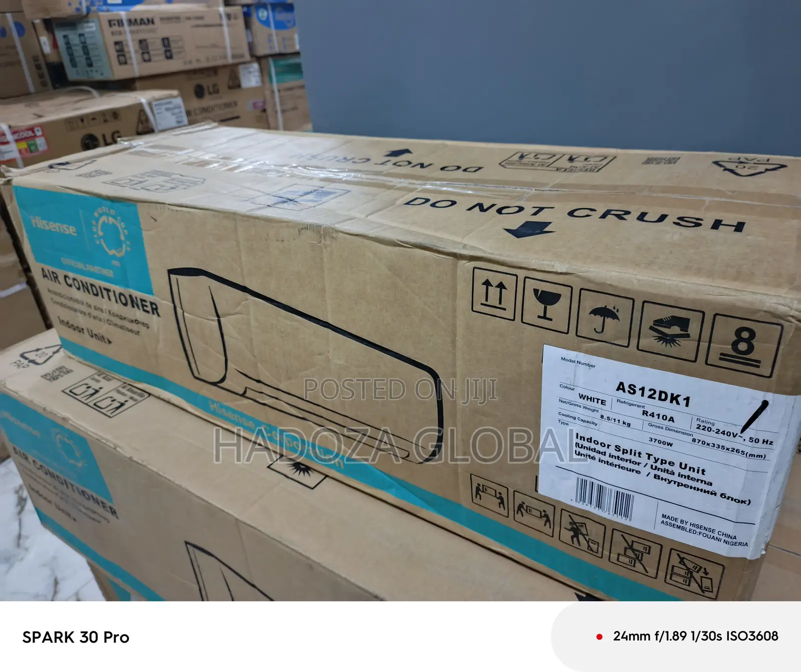As12dk1 Hisense 1.5hp Wall Unit Inverter Ac