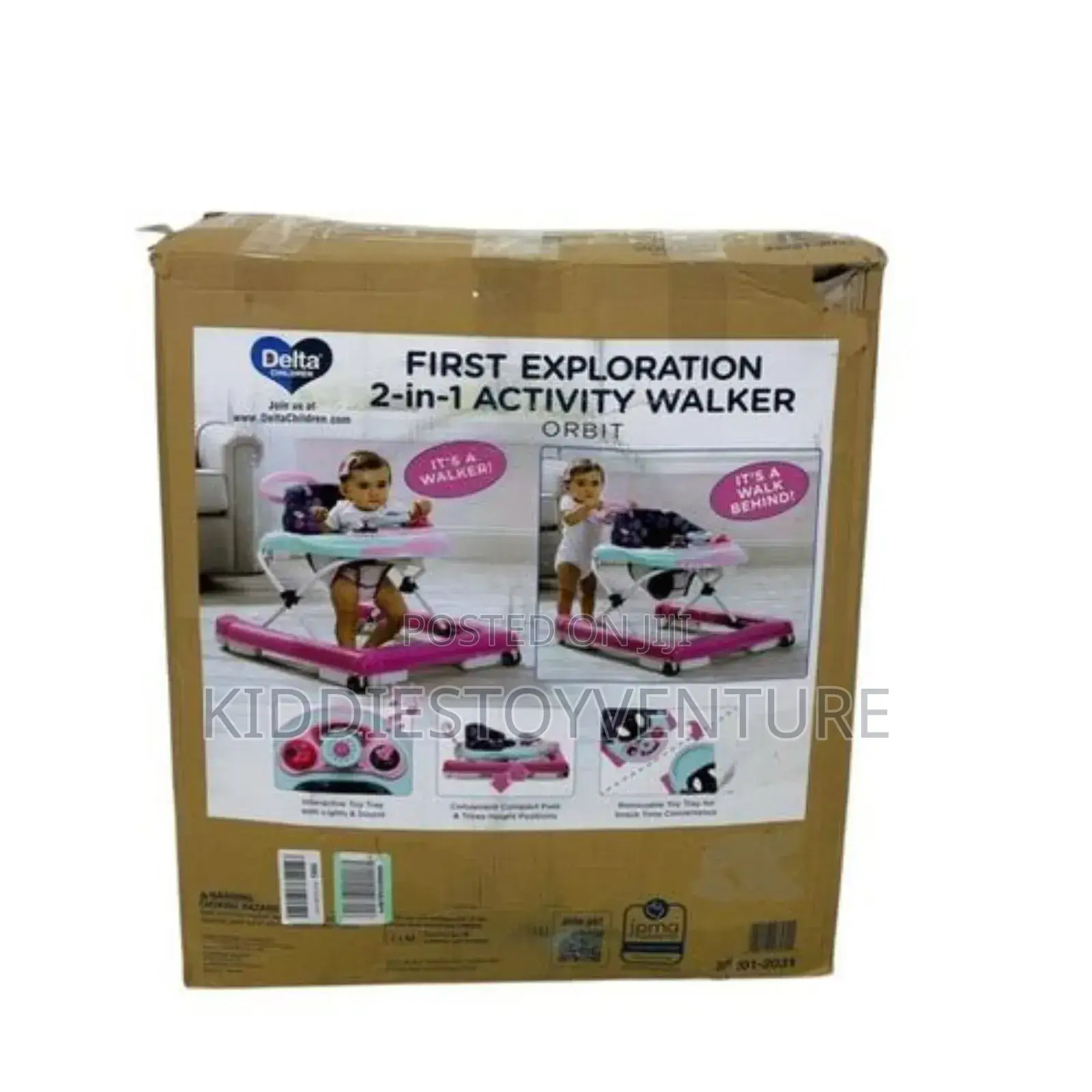 Delta Children First Exploration 2 in 1 Activity Walker