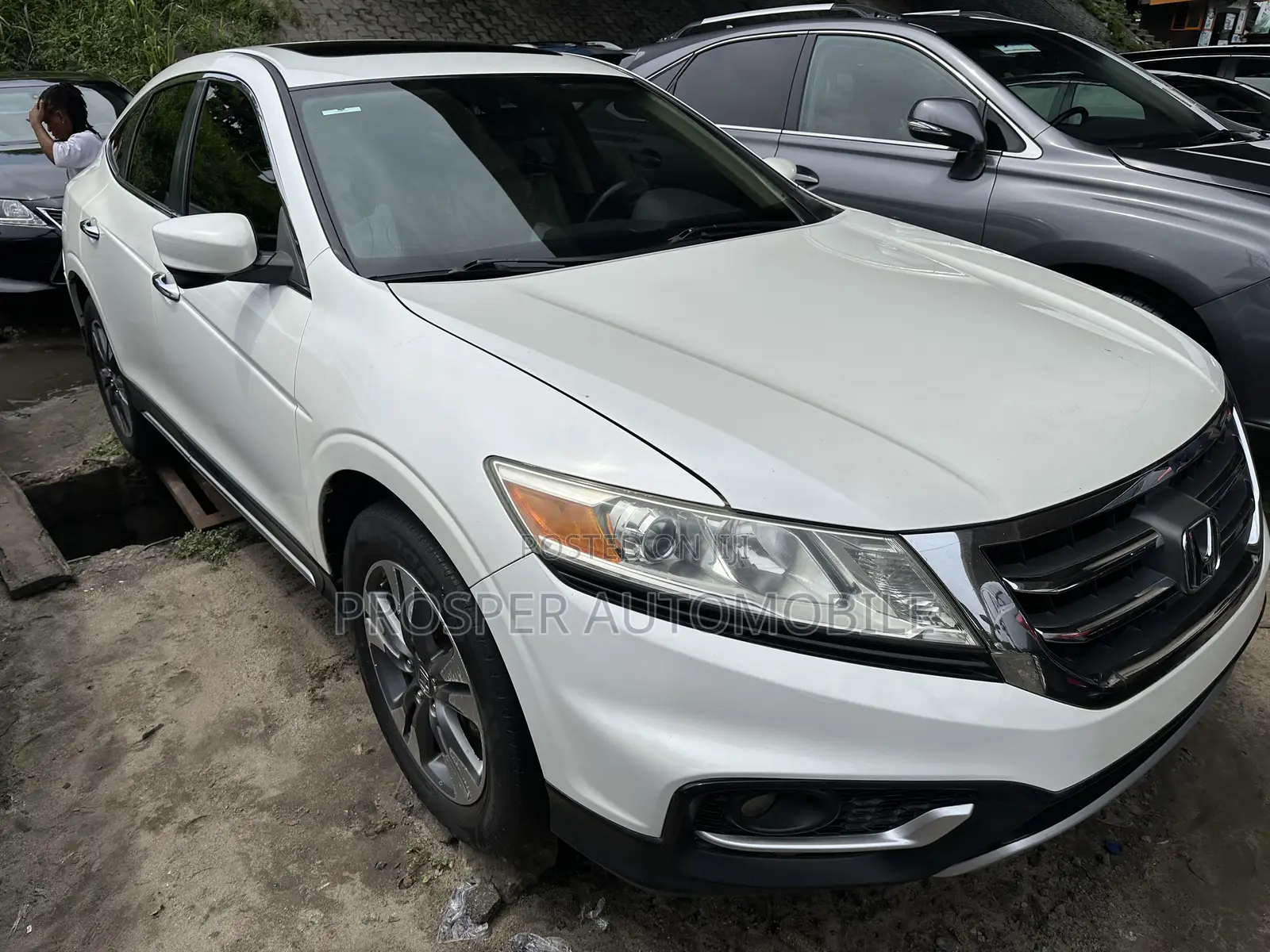 Honda Crosstour 3.5 FWD 2013 White